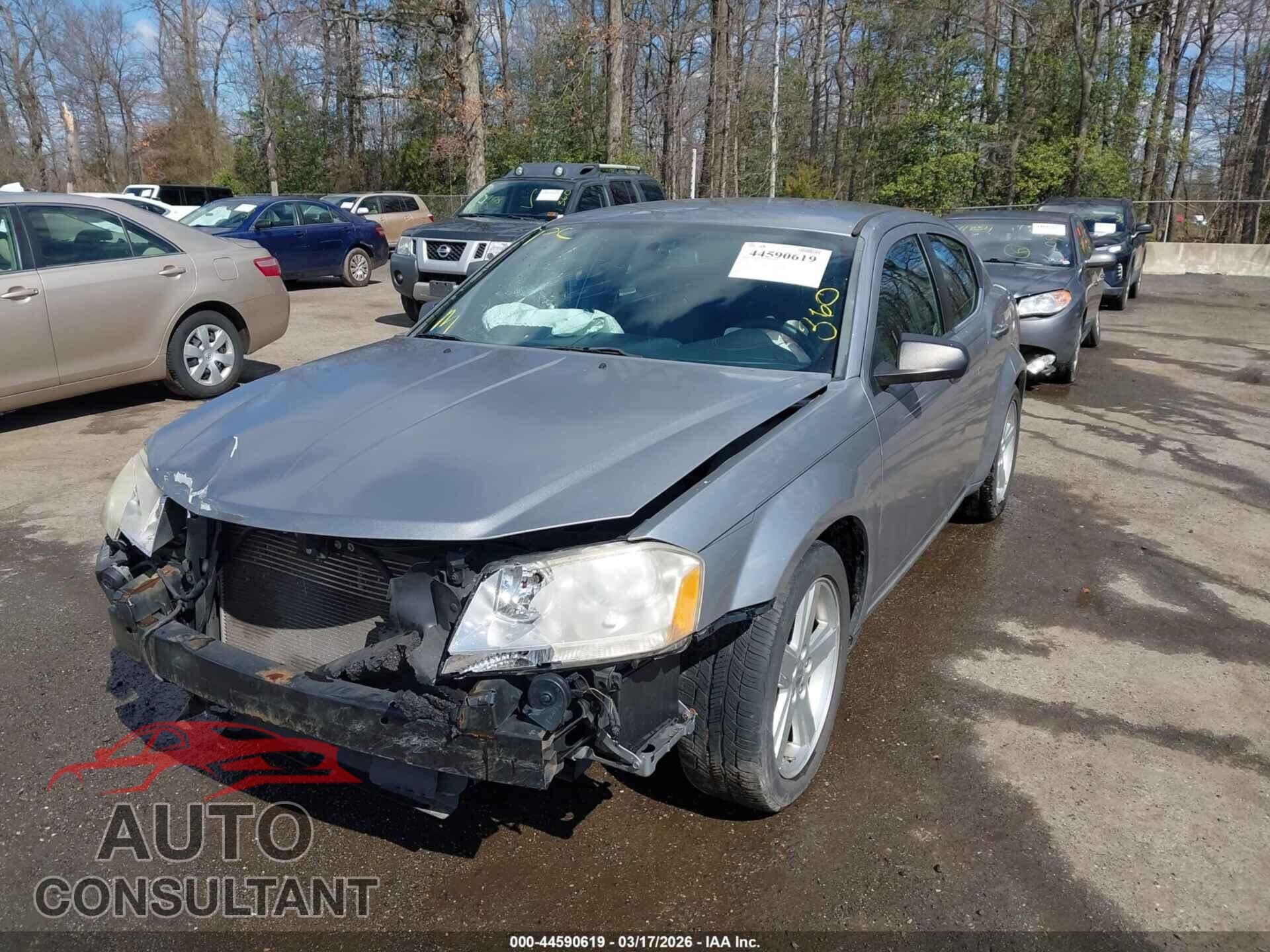 DODGE AVENGER 2013 - 1C3CDZAB2DN517464
