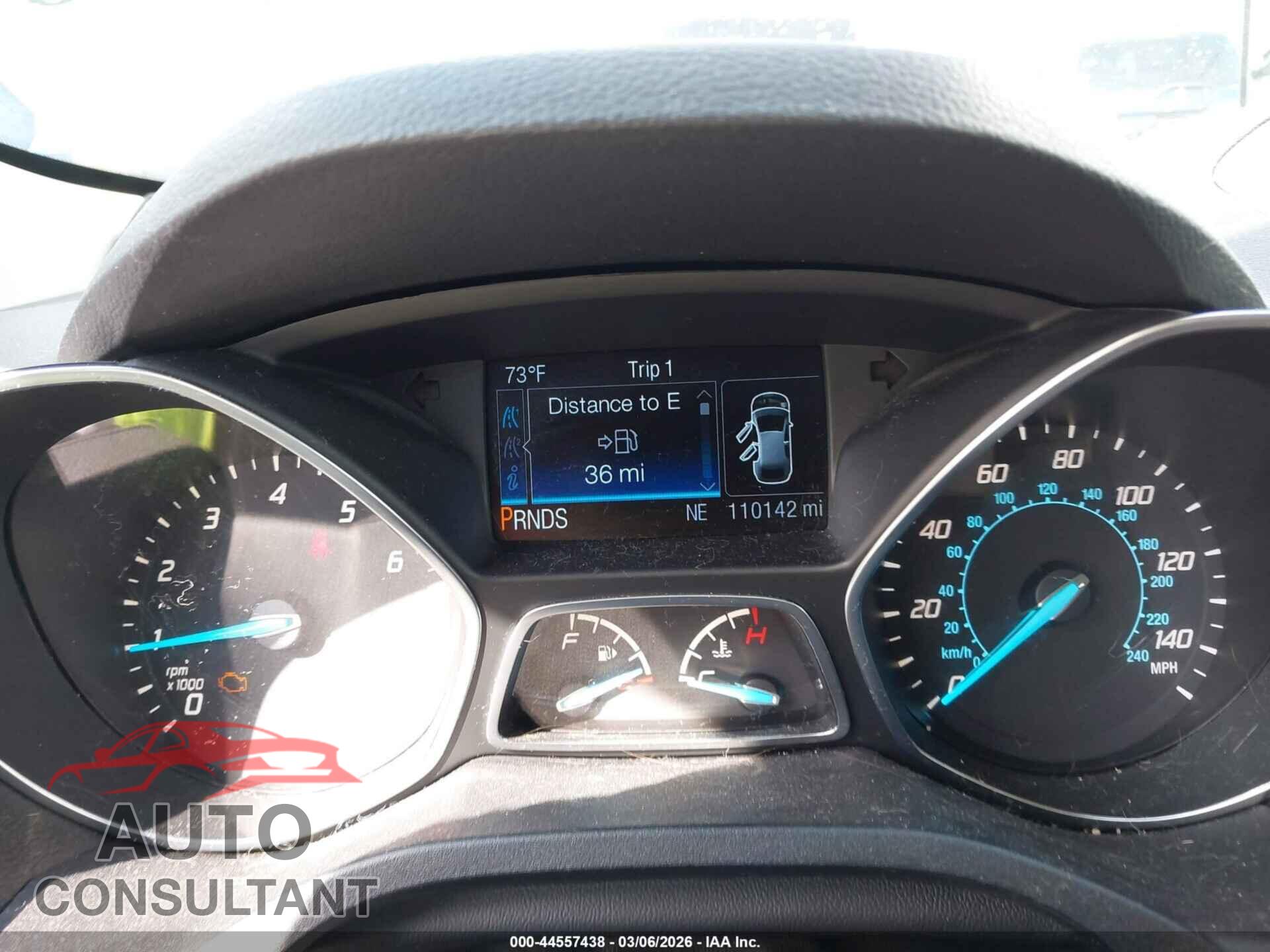 FORD ESCAPE 2014 - 1FMCU0JX7EUB38398