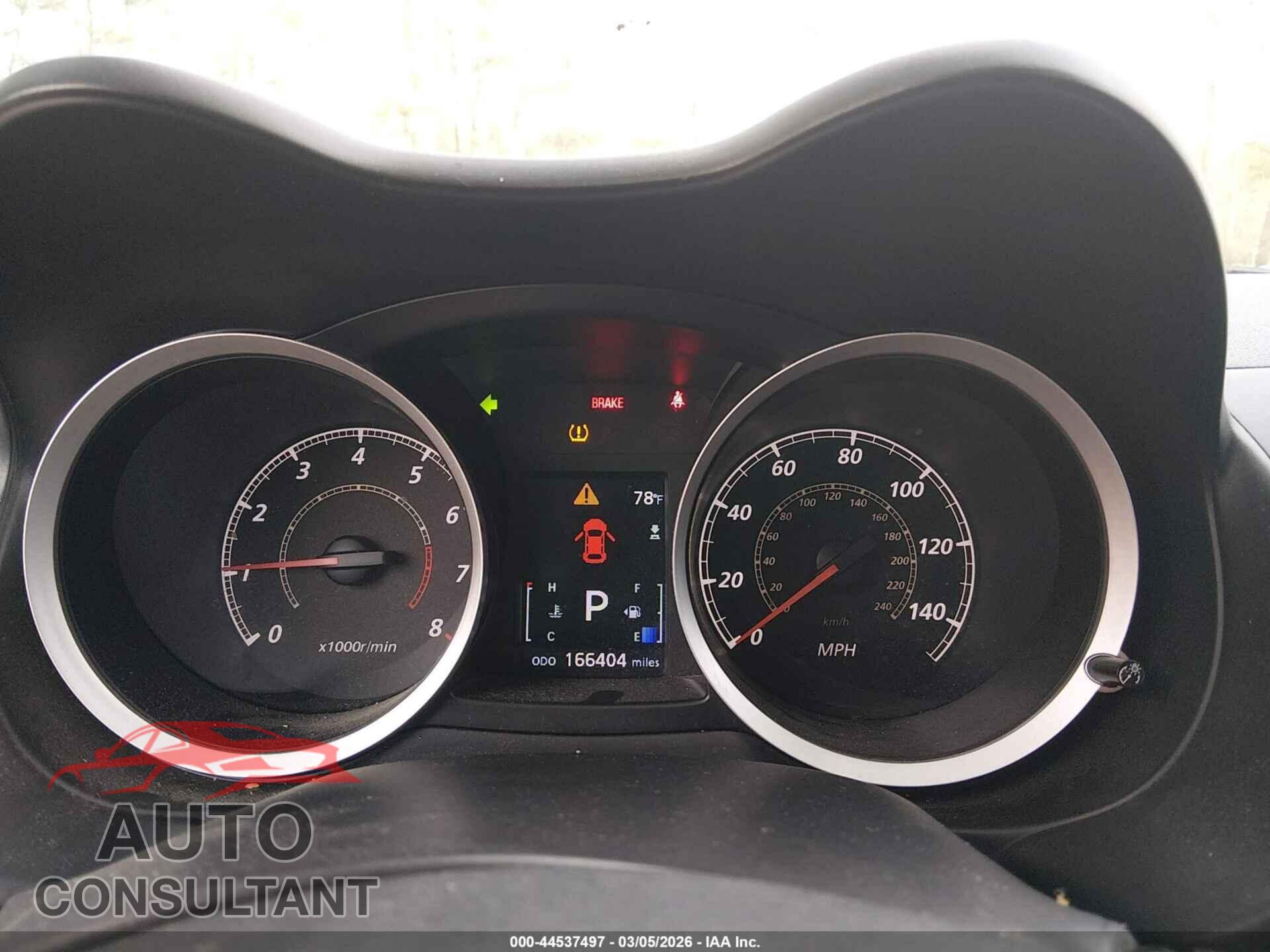 MITSUBISHI LANCER 2012 - JA32U2FUXCU017855
