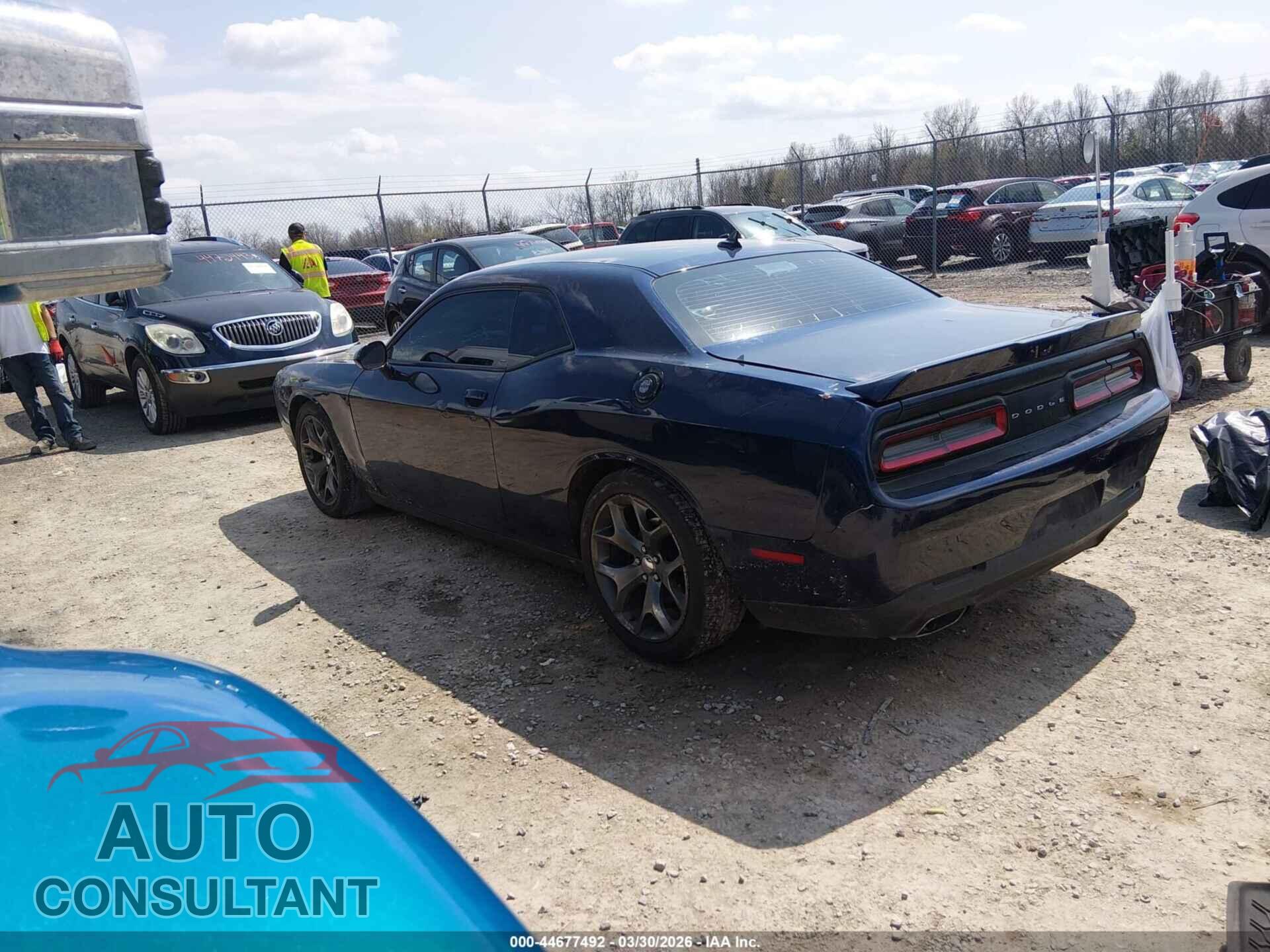 DODGE CHALLENGER 2016 - 2C3CDZAGXGH315349