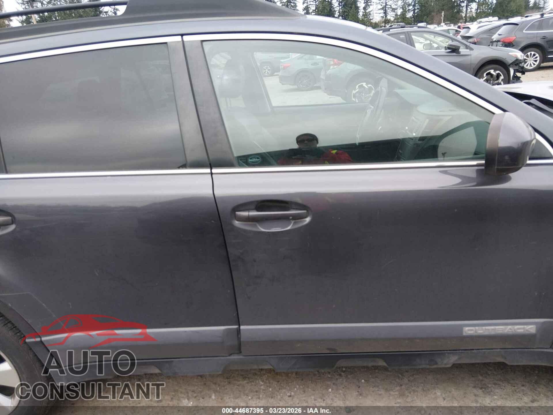SUBARU OUTBACK 2012 - 4S4BRDKC7C2256167
