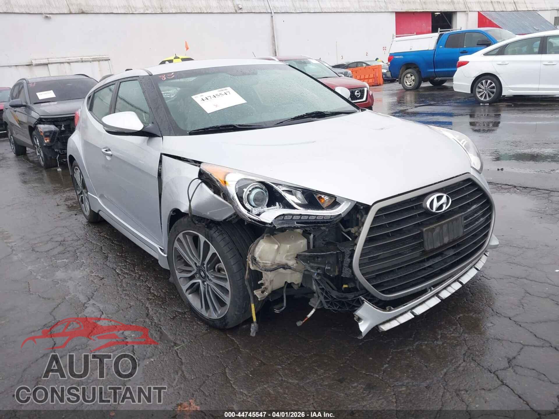 HYUNDAI VELOSTER 2016 - KMHTC6AE7GU291869