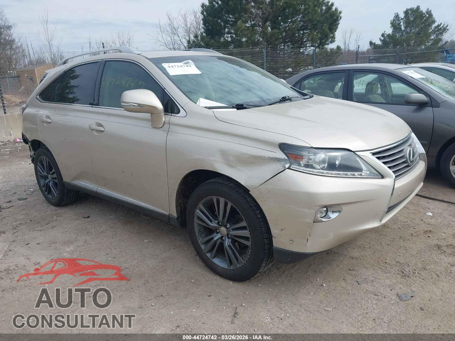 LEXUS RX 350 2015 - 2T2BK1BA8FC264351