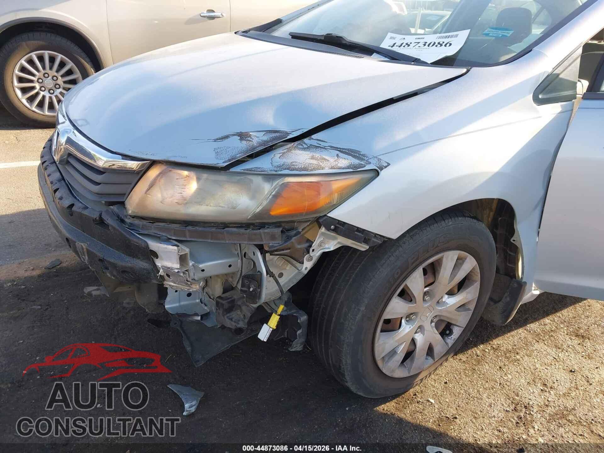 HONDA CIVIC 2012 - 19XFB2F55CE081141