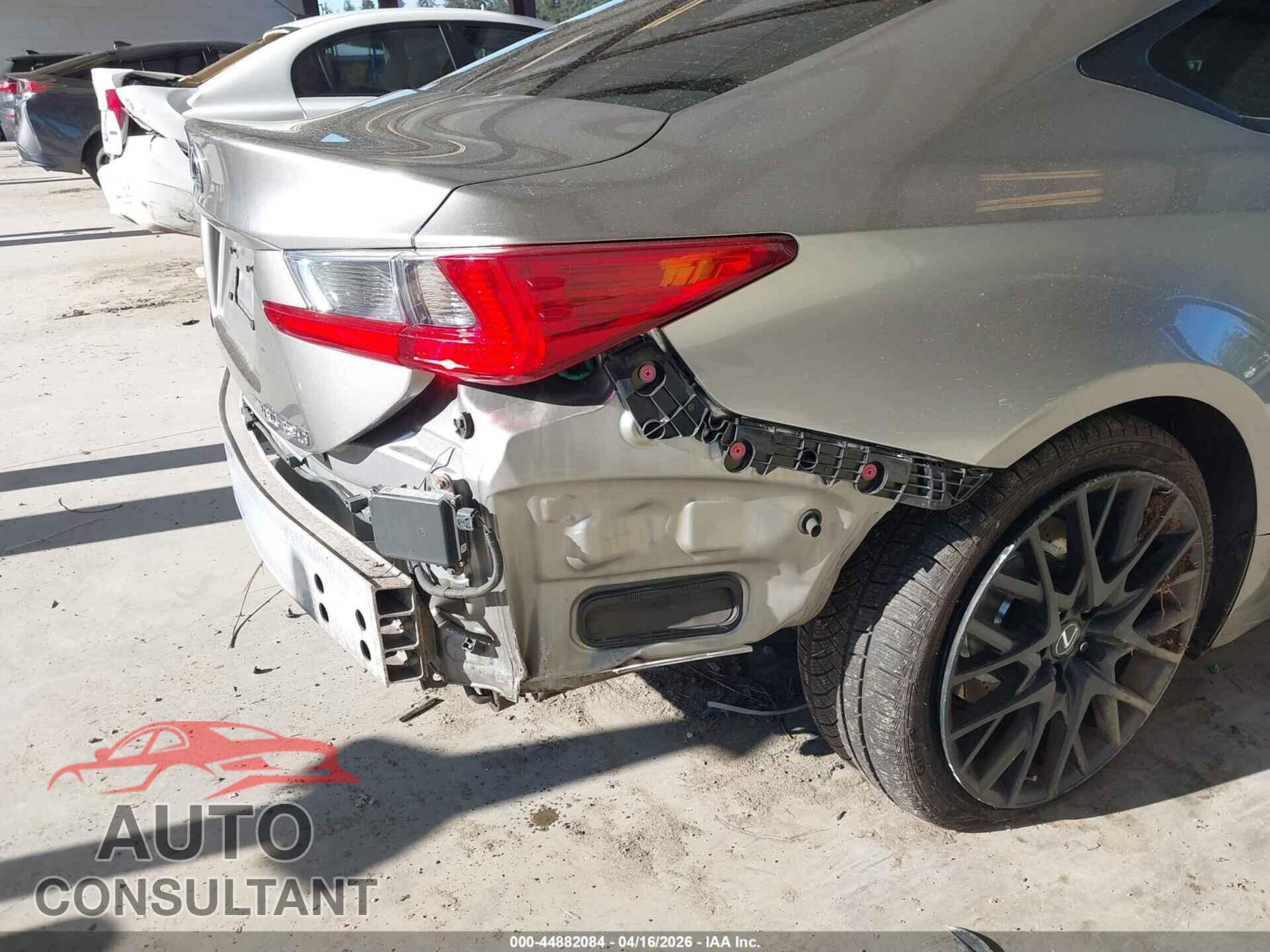 LEXUS RC 350 2016 - JTHSE5BC7G5006842