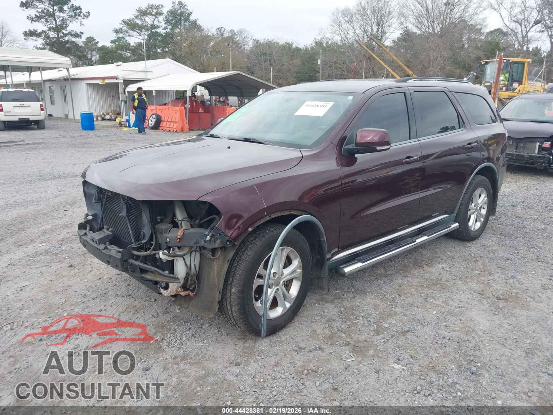 DODGE DURANGO 2012 - 1C4RDHDG5CC210744