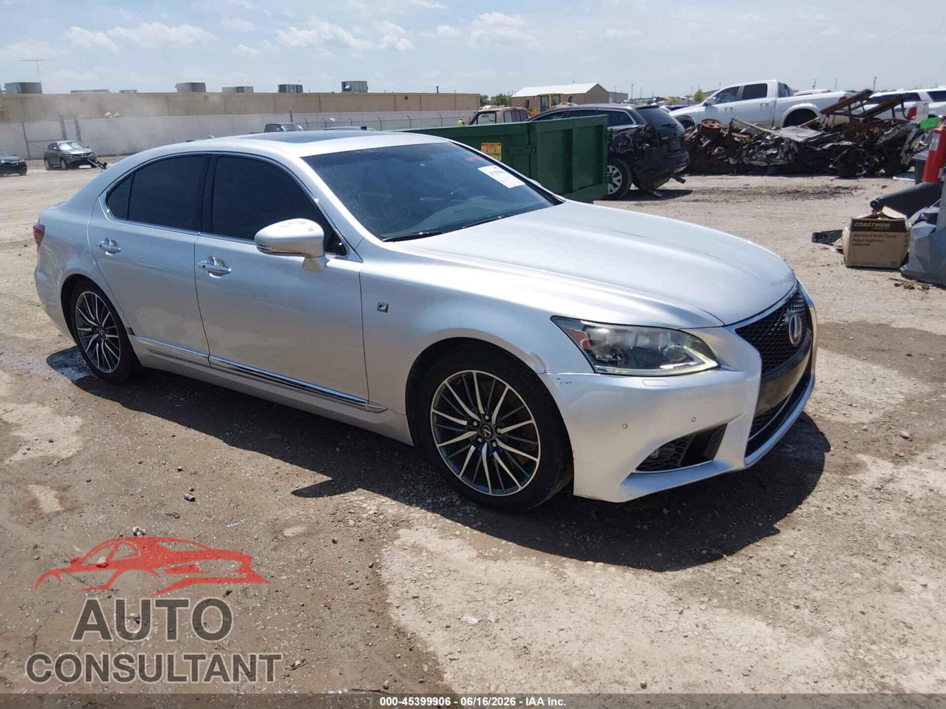 LEXUS LS 460 2013 - JTHBL5EF0D5118230
