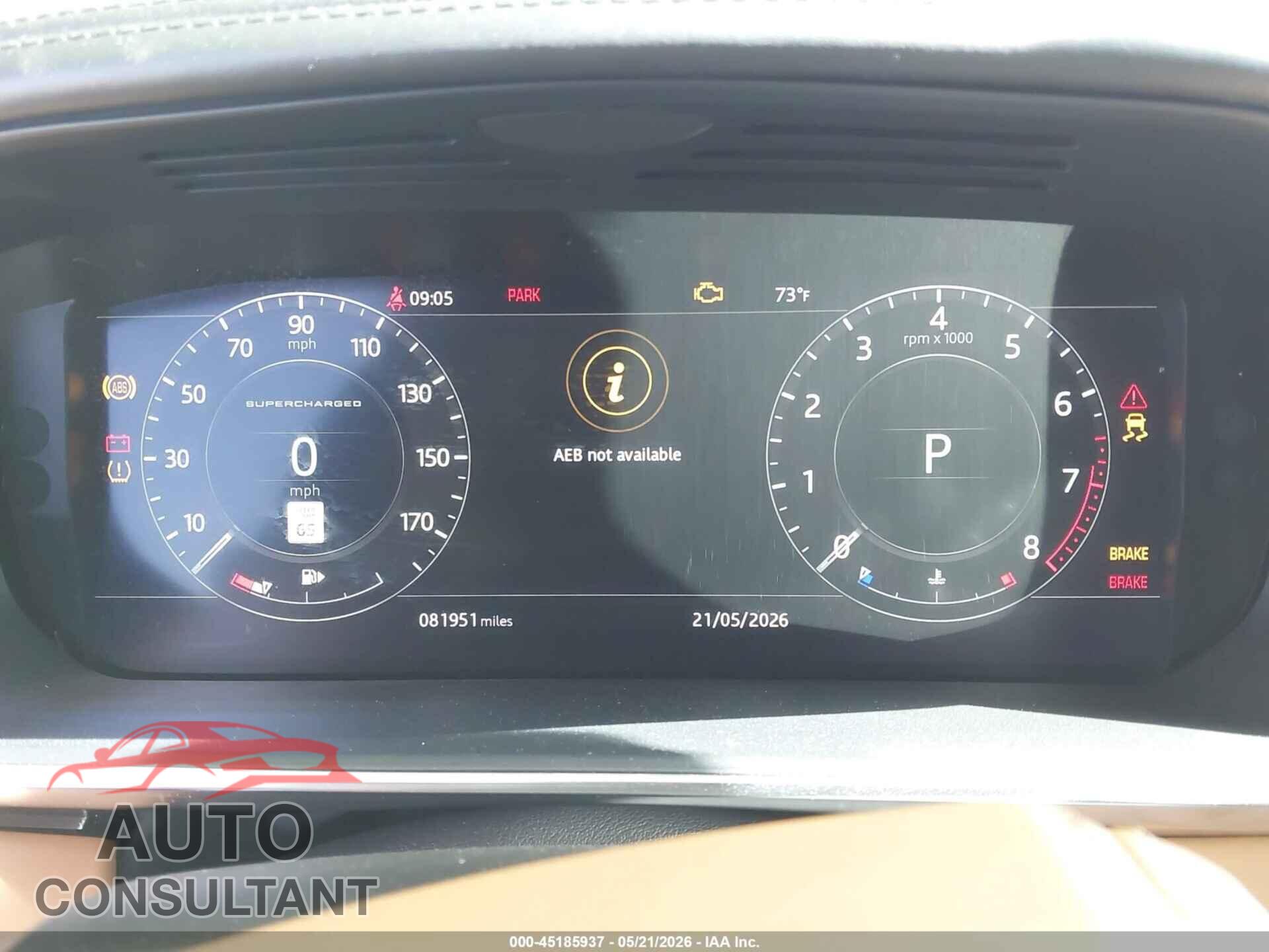 LAND ROVER RANGE ROVER 2018 - SALGV5RE2JA394990