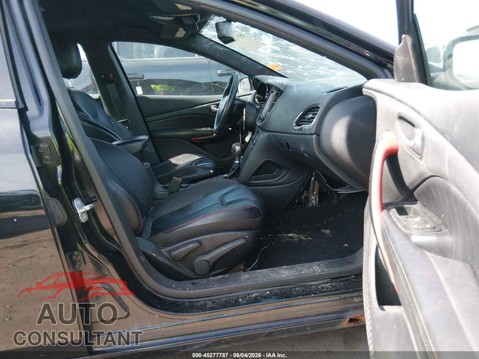 DODGE DART 2014 - 1C3CDFEB3ED866651