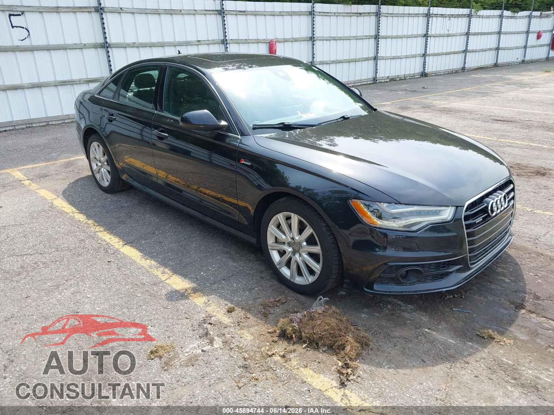 AUDI A6 2013 - WAUJGBFC2DN014369