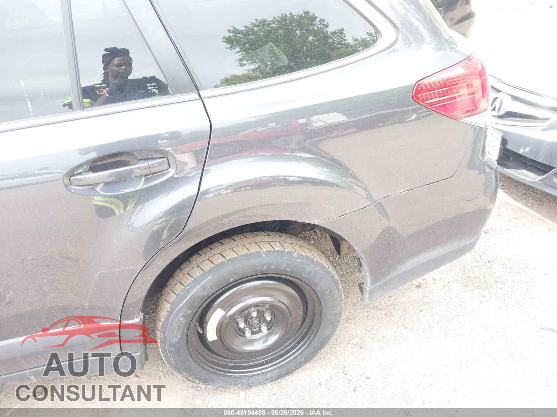 SUBARU OUTBACK 2011 - 4S4BRBLC0B3430964