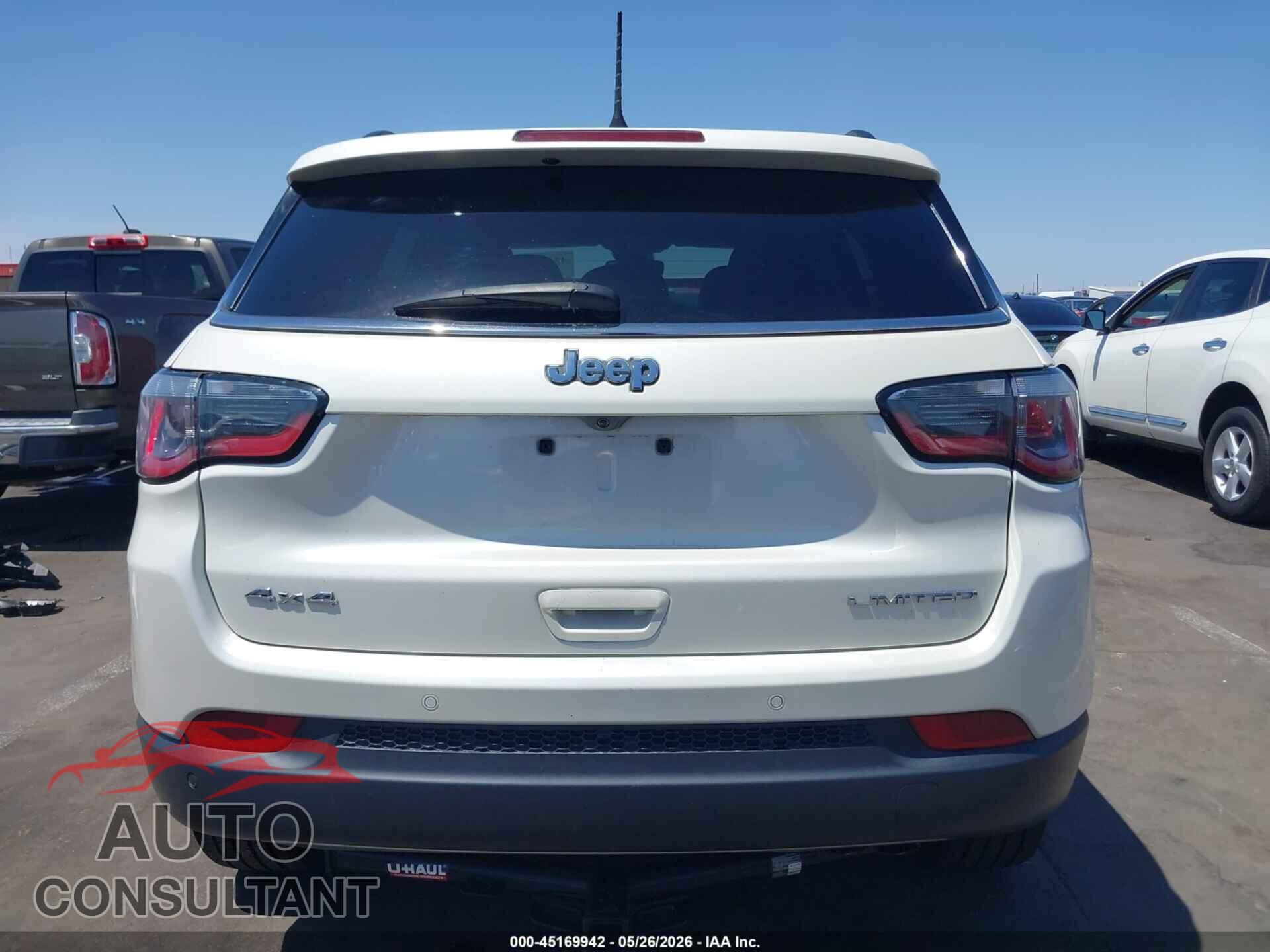 JEEP NEW COMPASS 2017 - 3C4NJDCB4HT628391