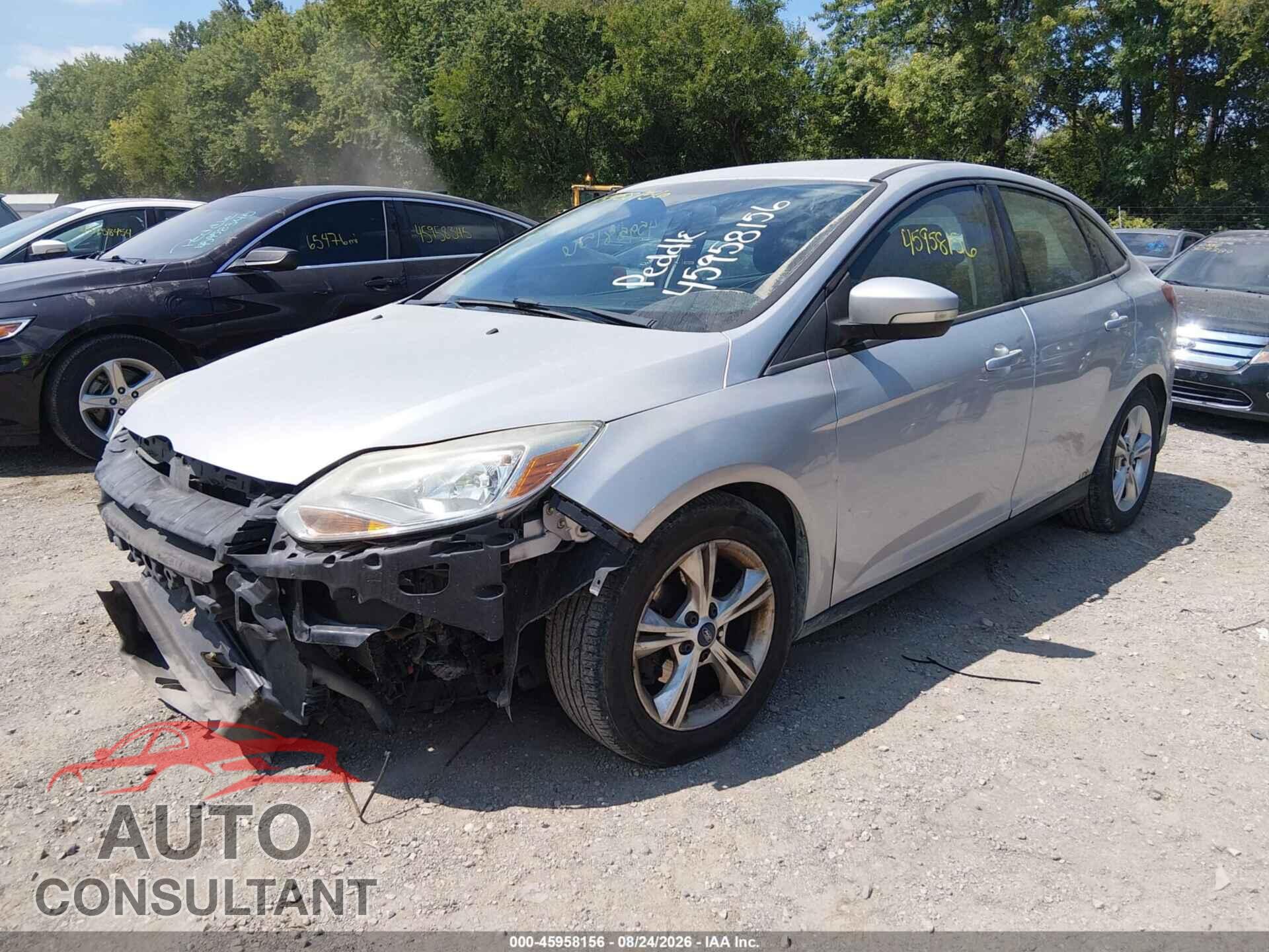 FORD FOCUS 2014 - 1FADP3F23EL107367