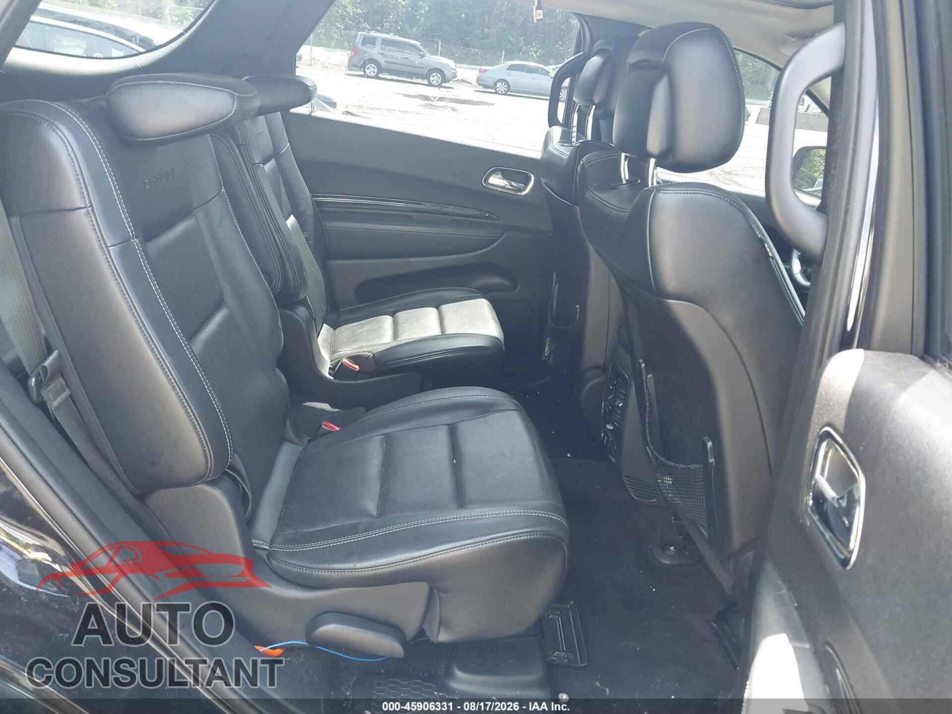 DODGE DURANGO 2015 - 1C4RDJEG9FC843810