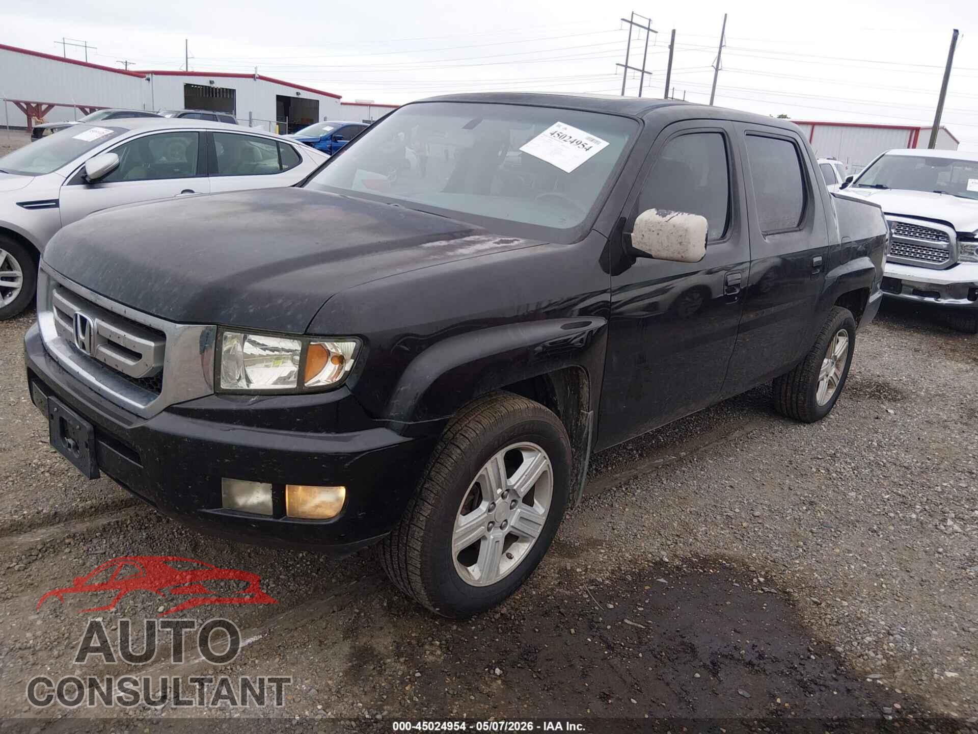 HONDA RIDGELINE 2011 - 5FPYK1F55BB001954