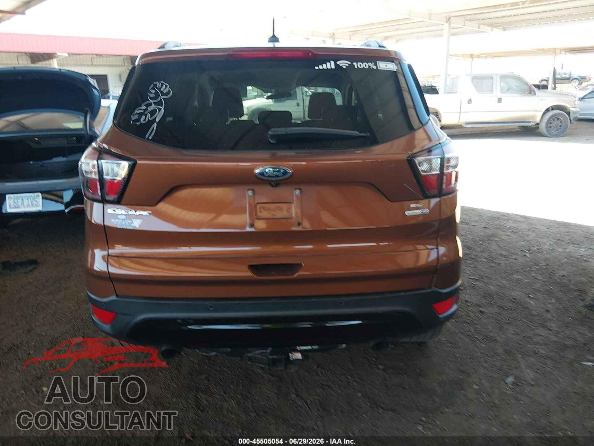 FORD ESCAPE 2017 - 1FMCU9G99HUE97494