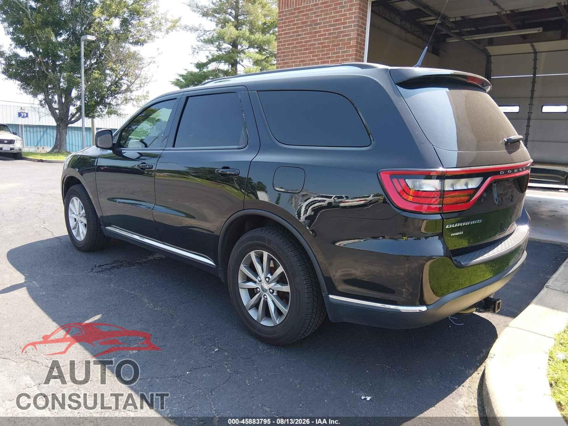 DODGE DURANGO 2017 - 1C4RDJAG9HC928641