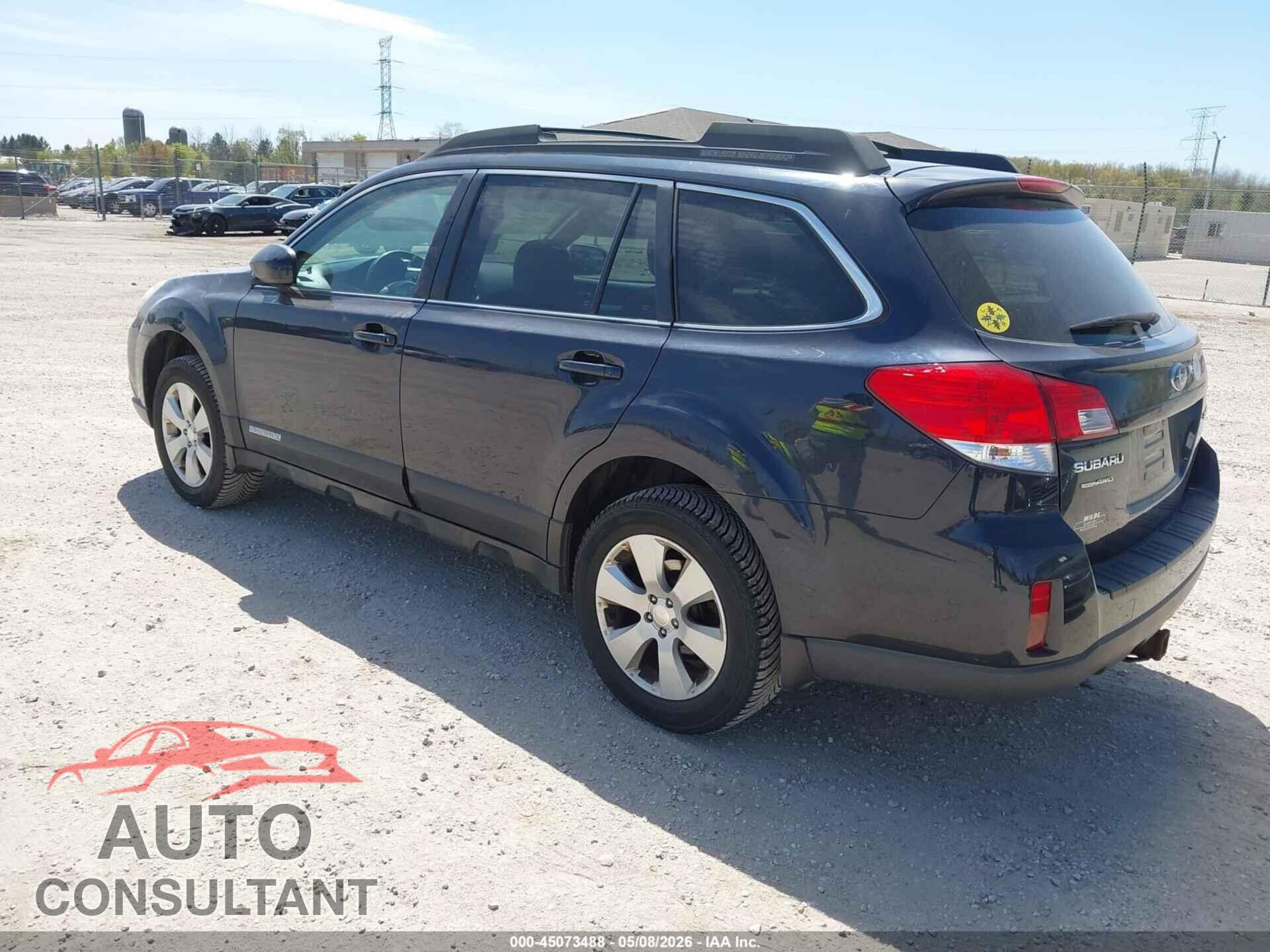 SUBARU OUTBACK 2012 - 4S4BRCCC4C3249289