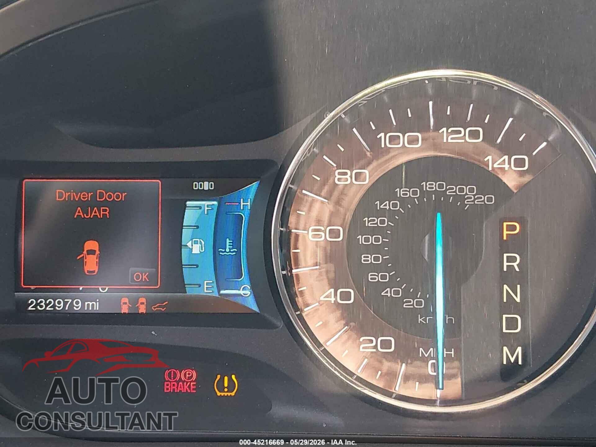 FORD EDGE 2011 - 2FMDK4KC9BBA45896