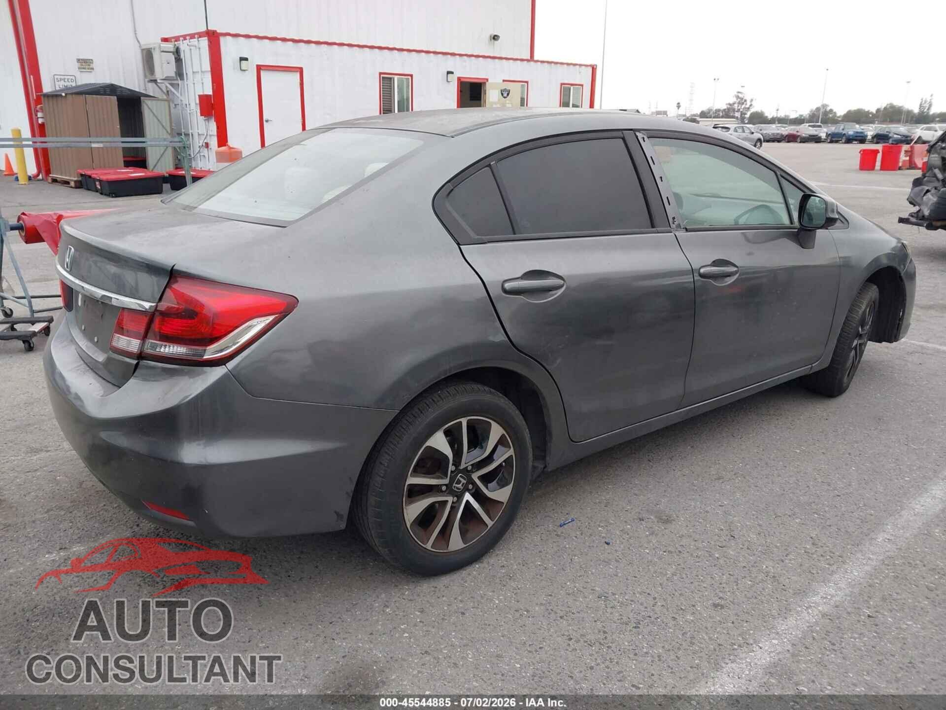 HONDA CIVIC 2013 - 19XFB2F82DE202381