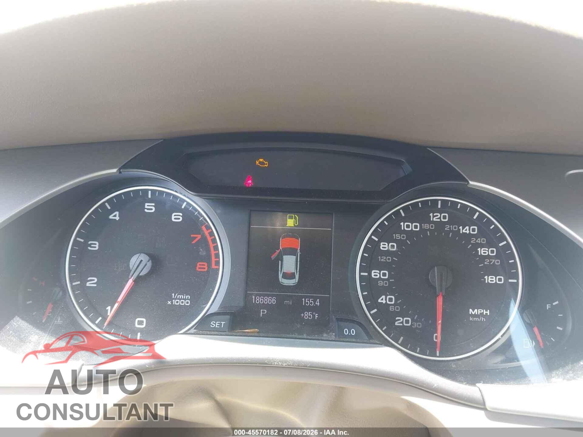 AUDI A4 2012 - WAUFFAFL0CA119629