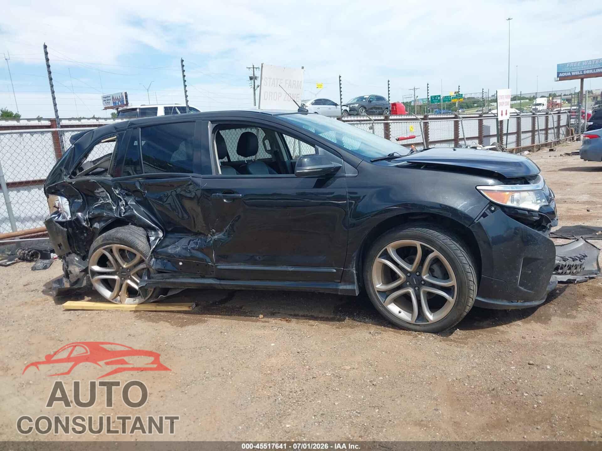 FORD EDGE 2013 - 2FMDK3AK3DBB90681
