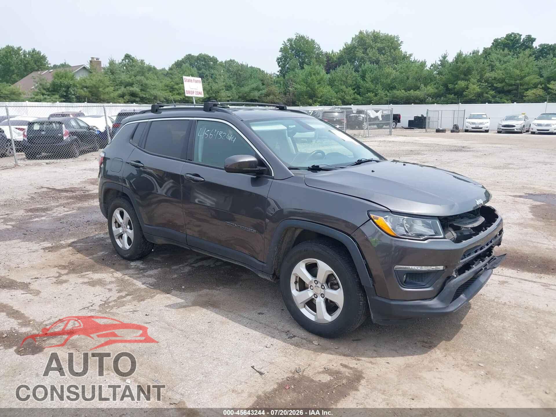 JEEP COMPASS 2017 - 3C4NJDBB4HT650750