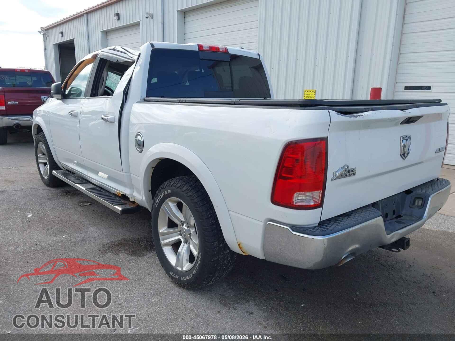 DODGE RAM 1500 2010 - 1D7RV1CT9AS123232