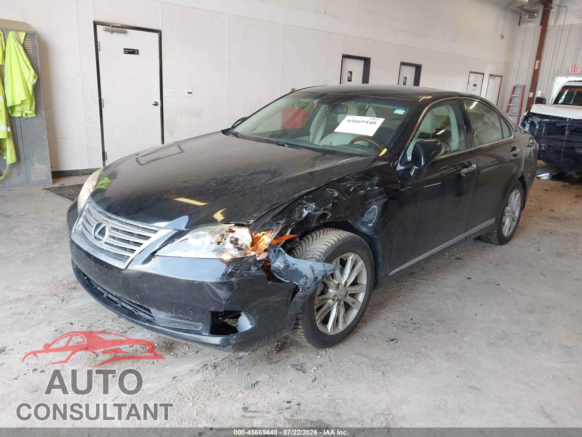 LEXUS ES 350 2011 - JTHBK1EG8B2456073