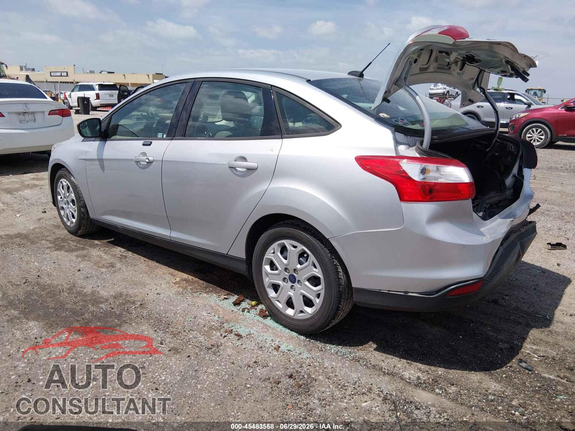 FORD FOCUS 2012 - 1FAHP3F20CL372410