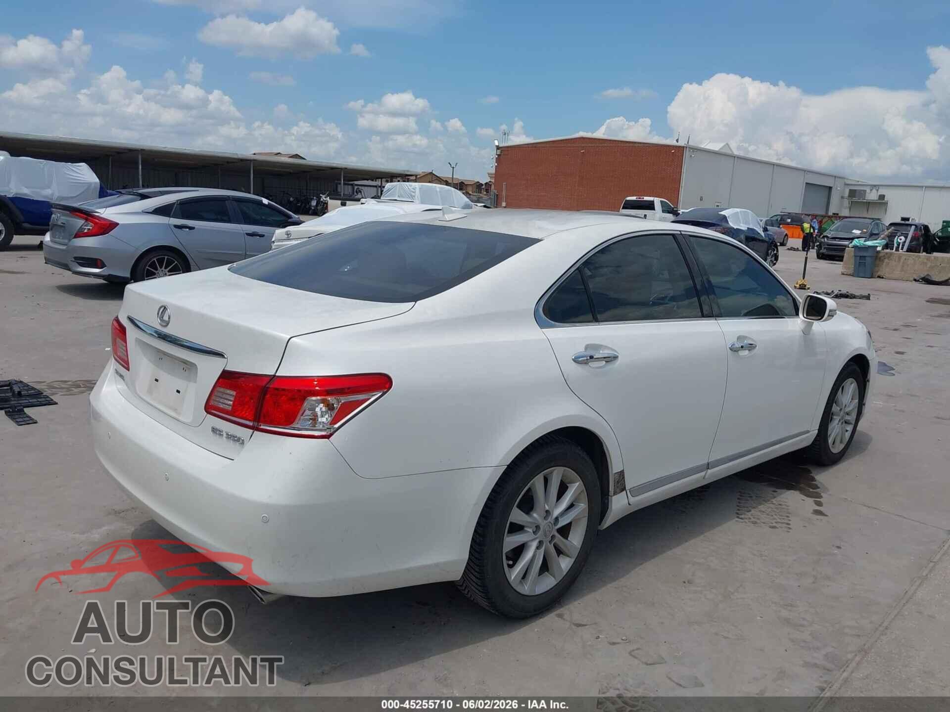 LEXUS ES 350 2012 - JTHBK1EG4C2490190