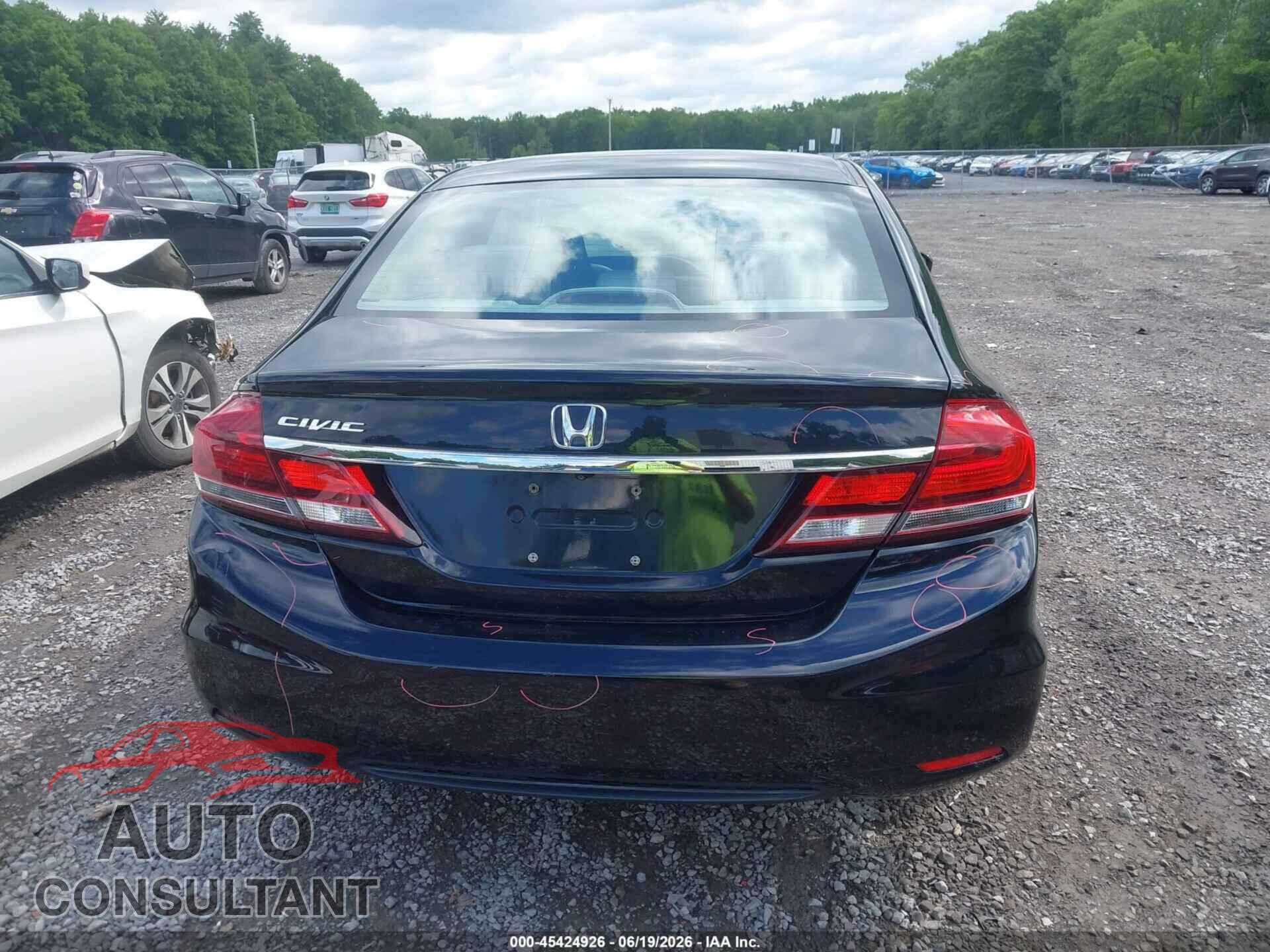 HONDA CIVIC 2014 - 2HGFB2F85EH554586