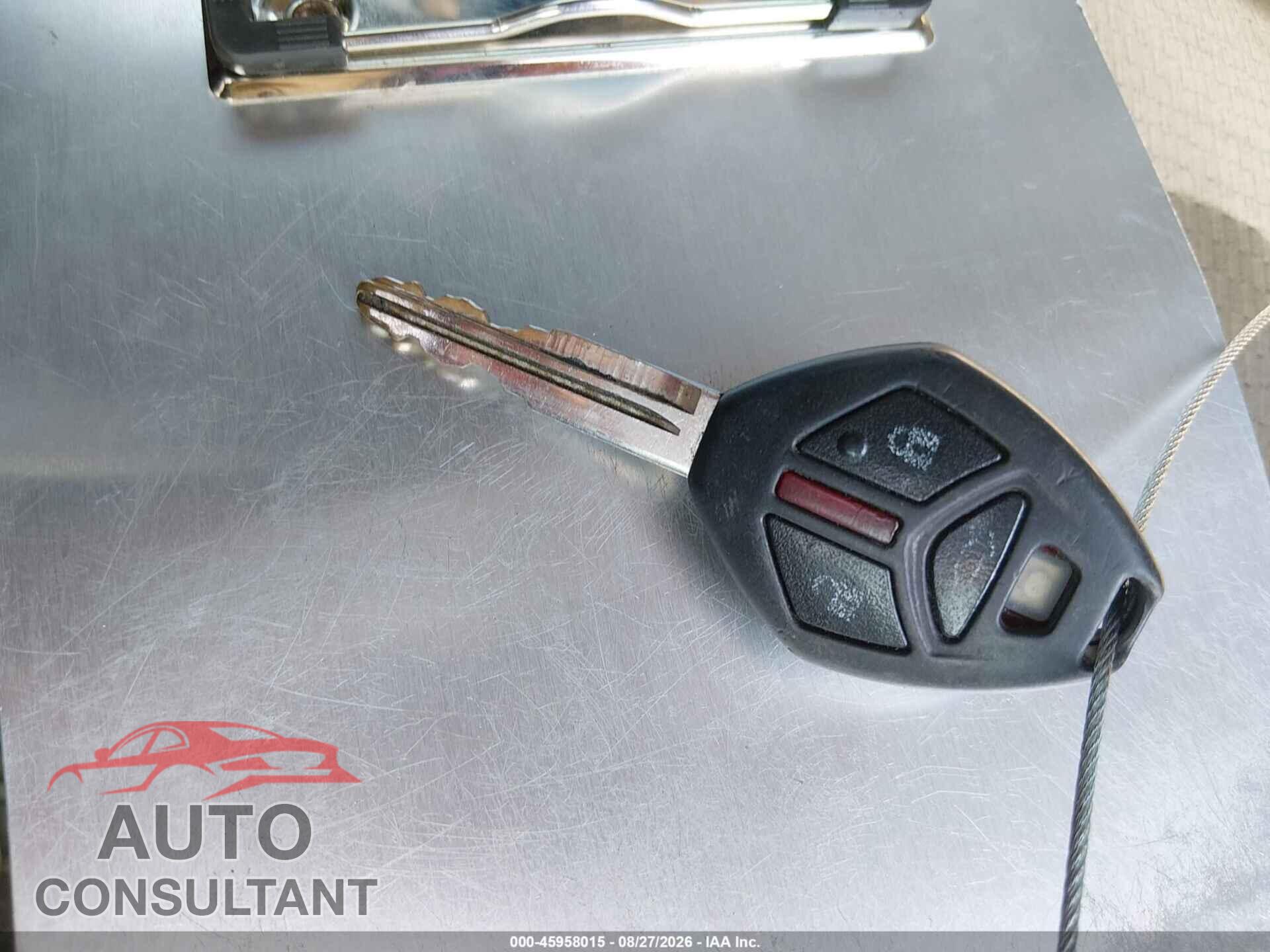 MITSUBISHI GALANT 2011 - 4A32B2FF8BE010790