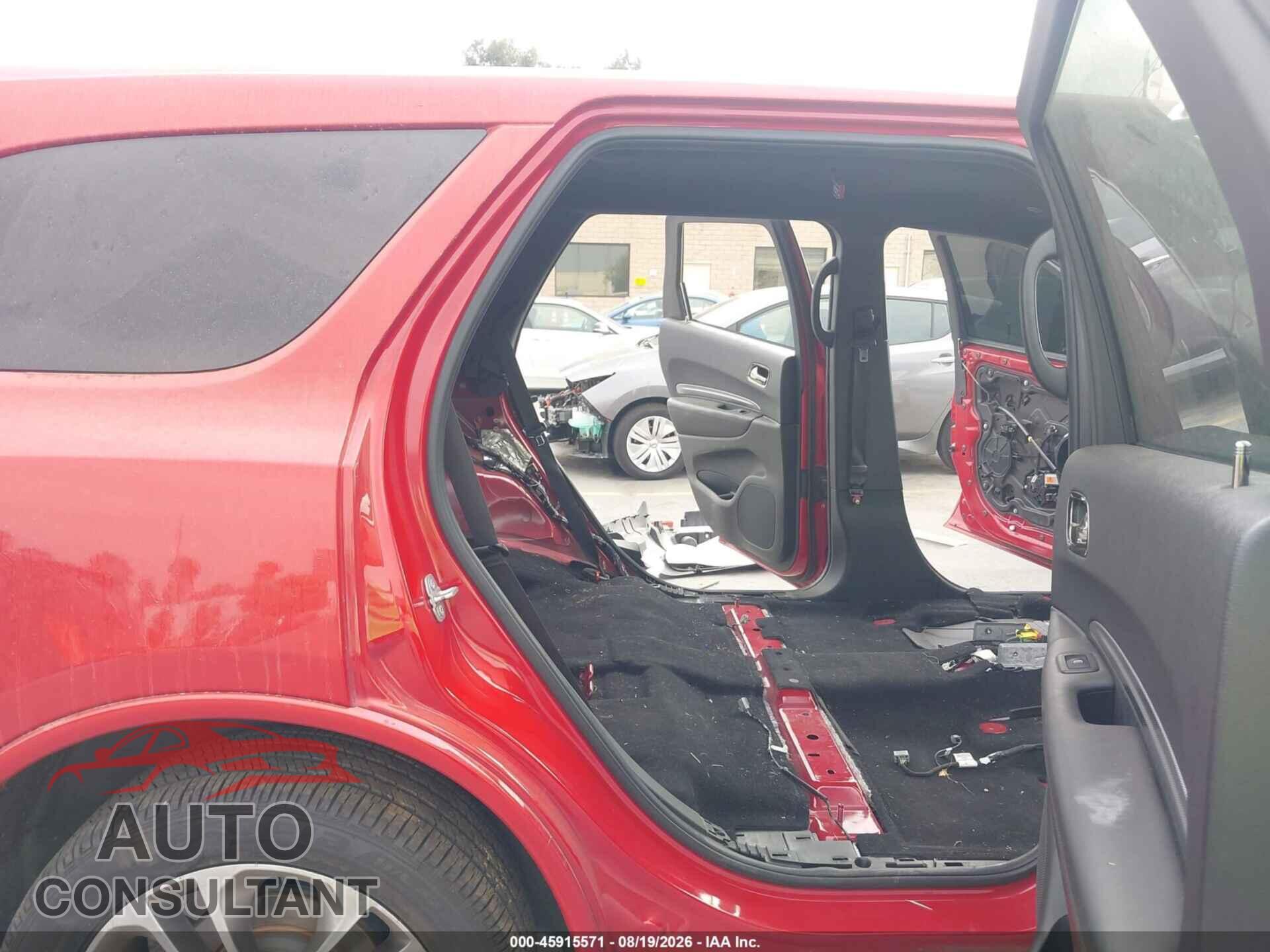 DODGE DURANGO 2019 - 1C4SDHCTXKC779507