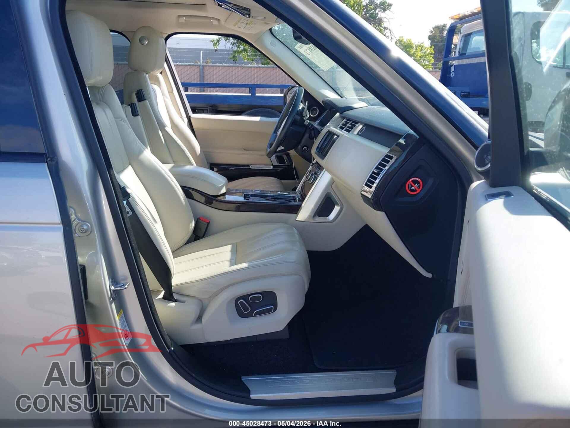 LAND ROVER RANGE ROVER 2014 - SALGS2VF9EA128880