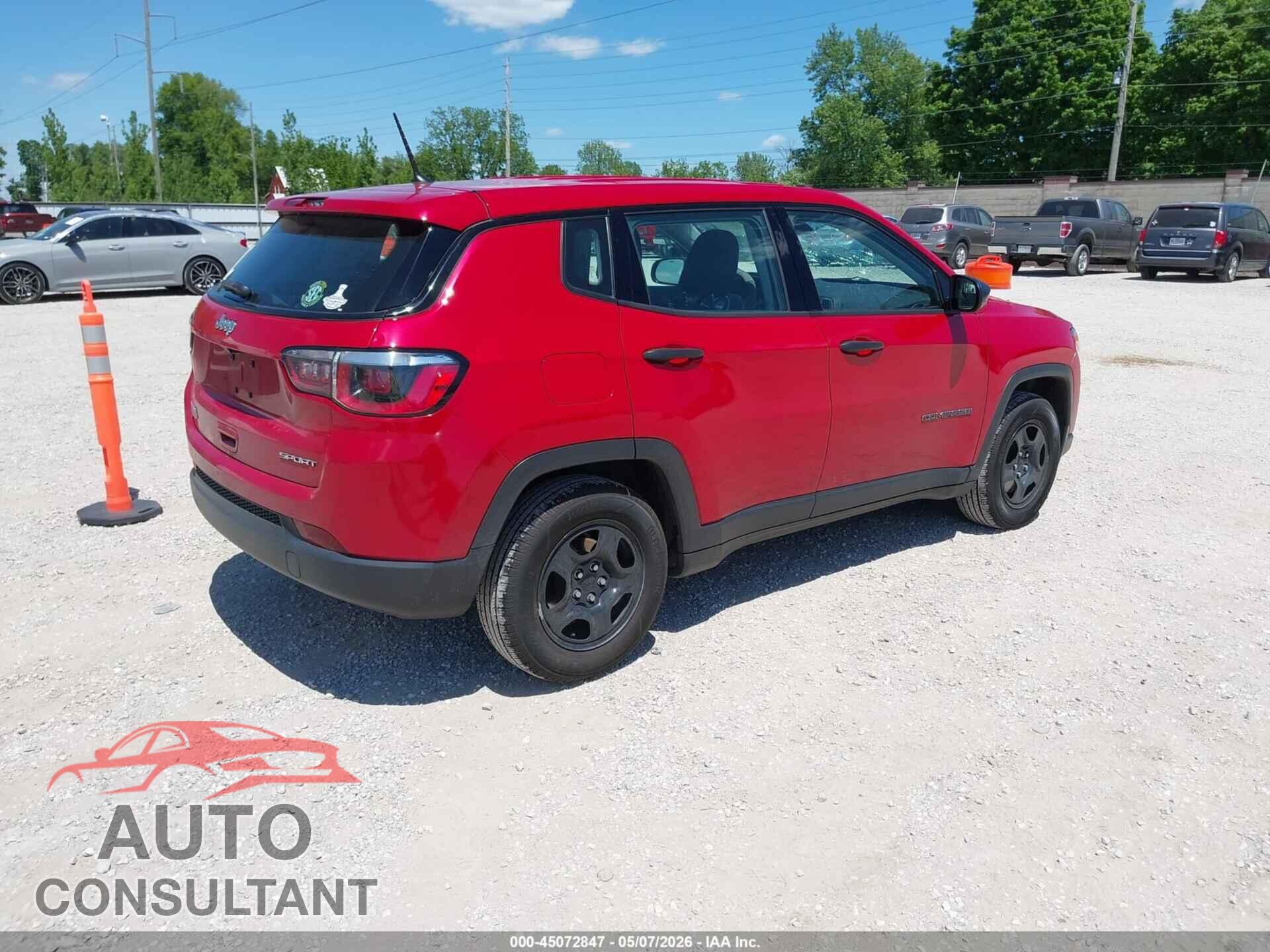 JEEP NEW COMPASS 2017 - 3C4NJCAB3HT647639