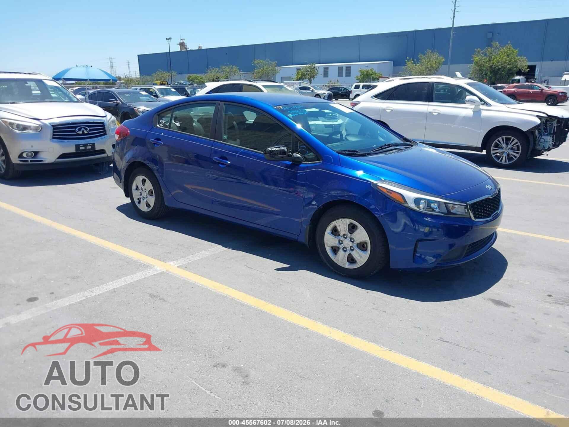KIA FORTE 2017 - 3KPFK4A73HE006711