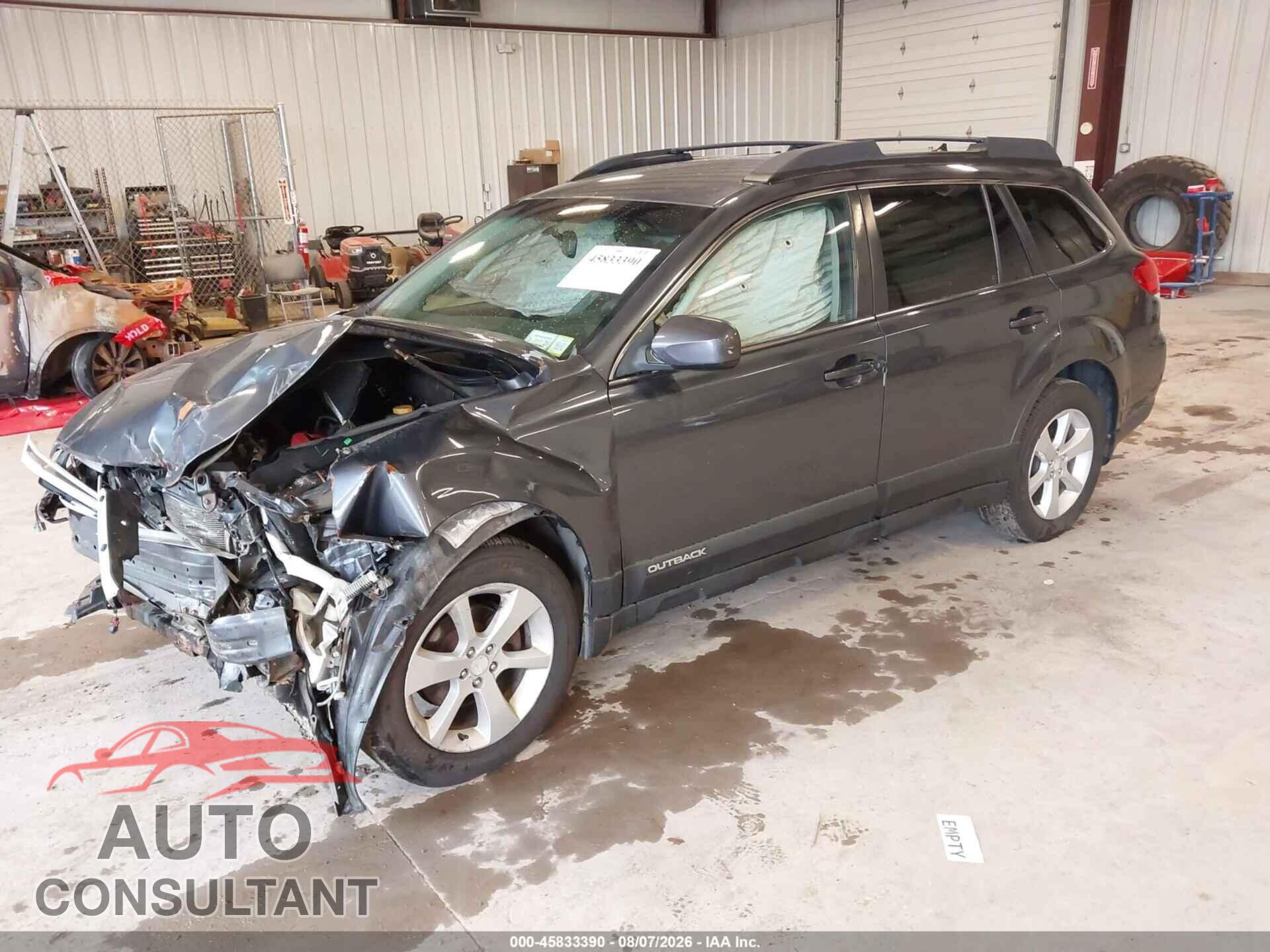 SUBARU OUTBACK 2014 - 4S4BRBCC6E3285403