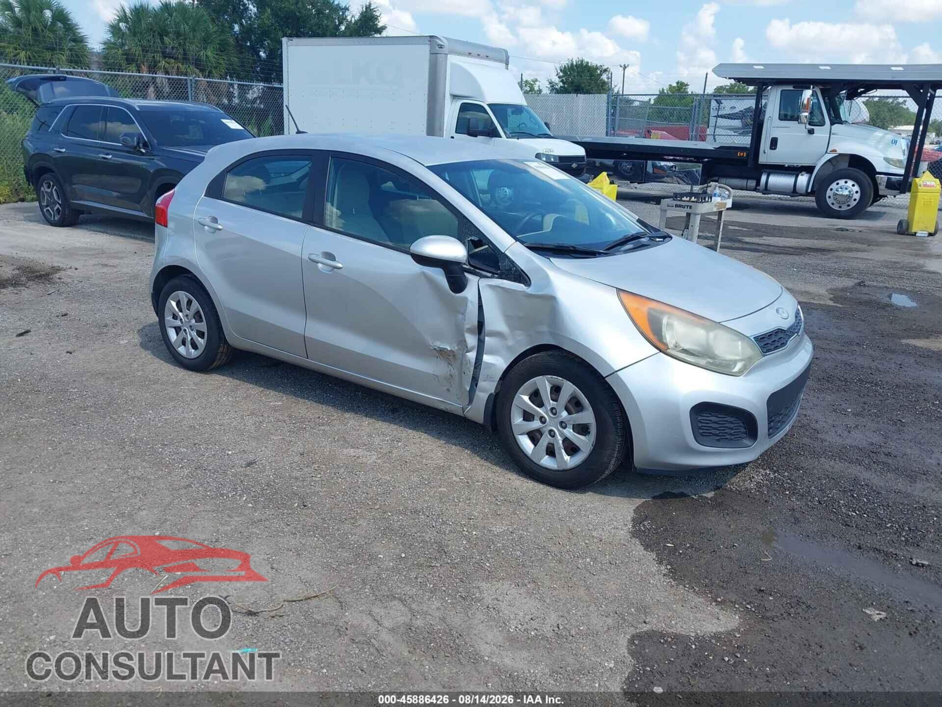 KIA RIO 2013 - KNADN5A30D6239752