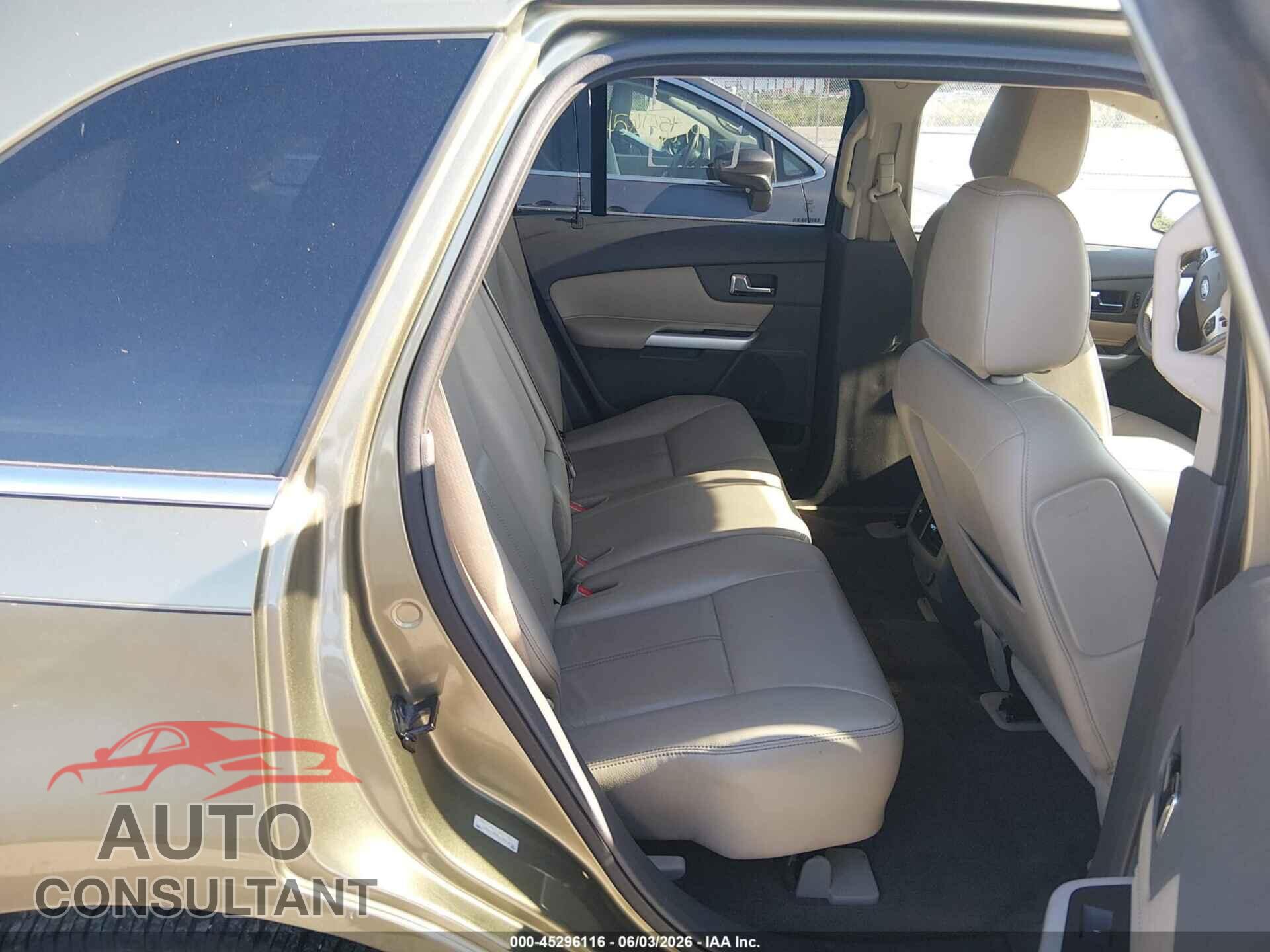 FORD EDGE 2013 - 2FMDK3K98DBA40268