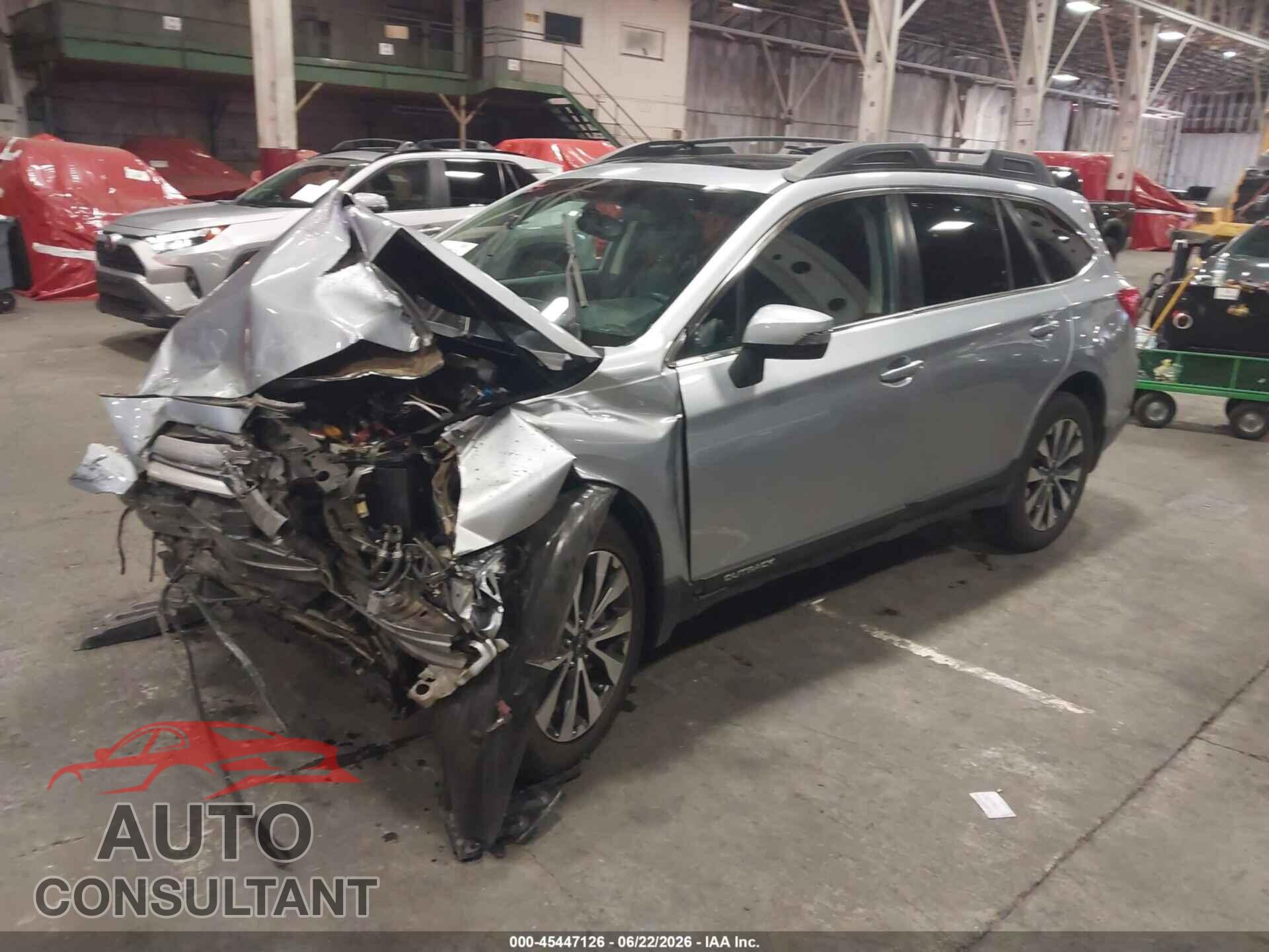 SUBARU OUTBACK 2015 - 4S4BSELC2F3214867