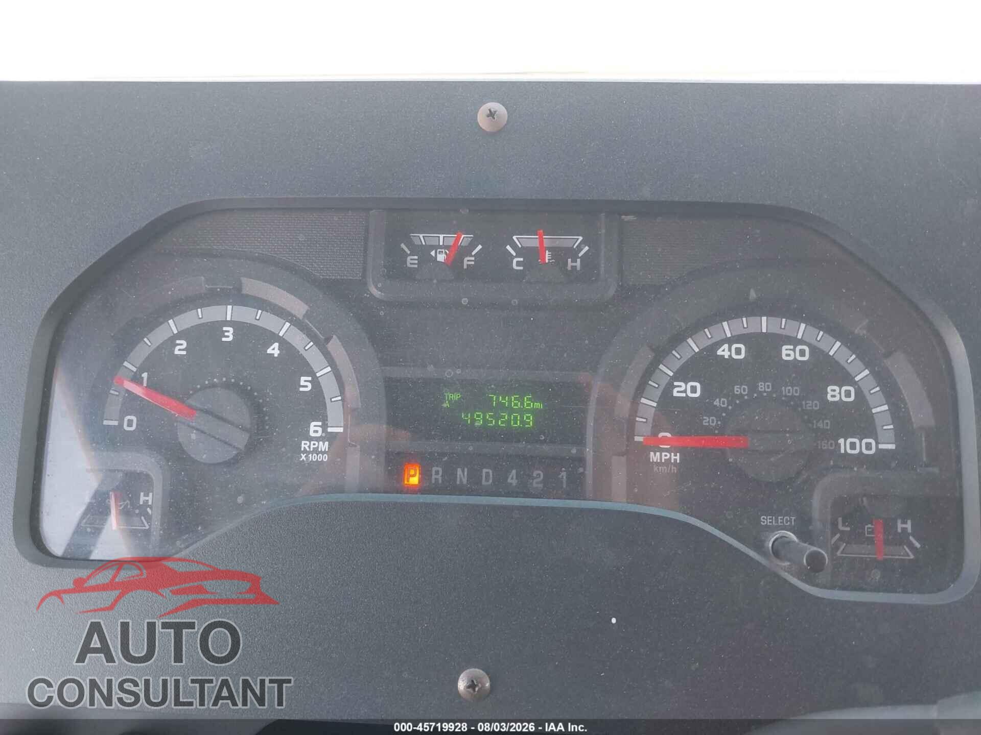 FORD E-350 STRIPPED 2017 - 1FC3E3KS8HDC66479