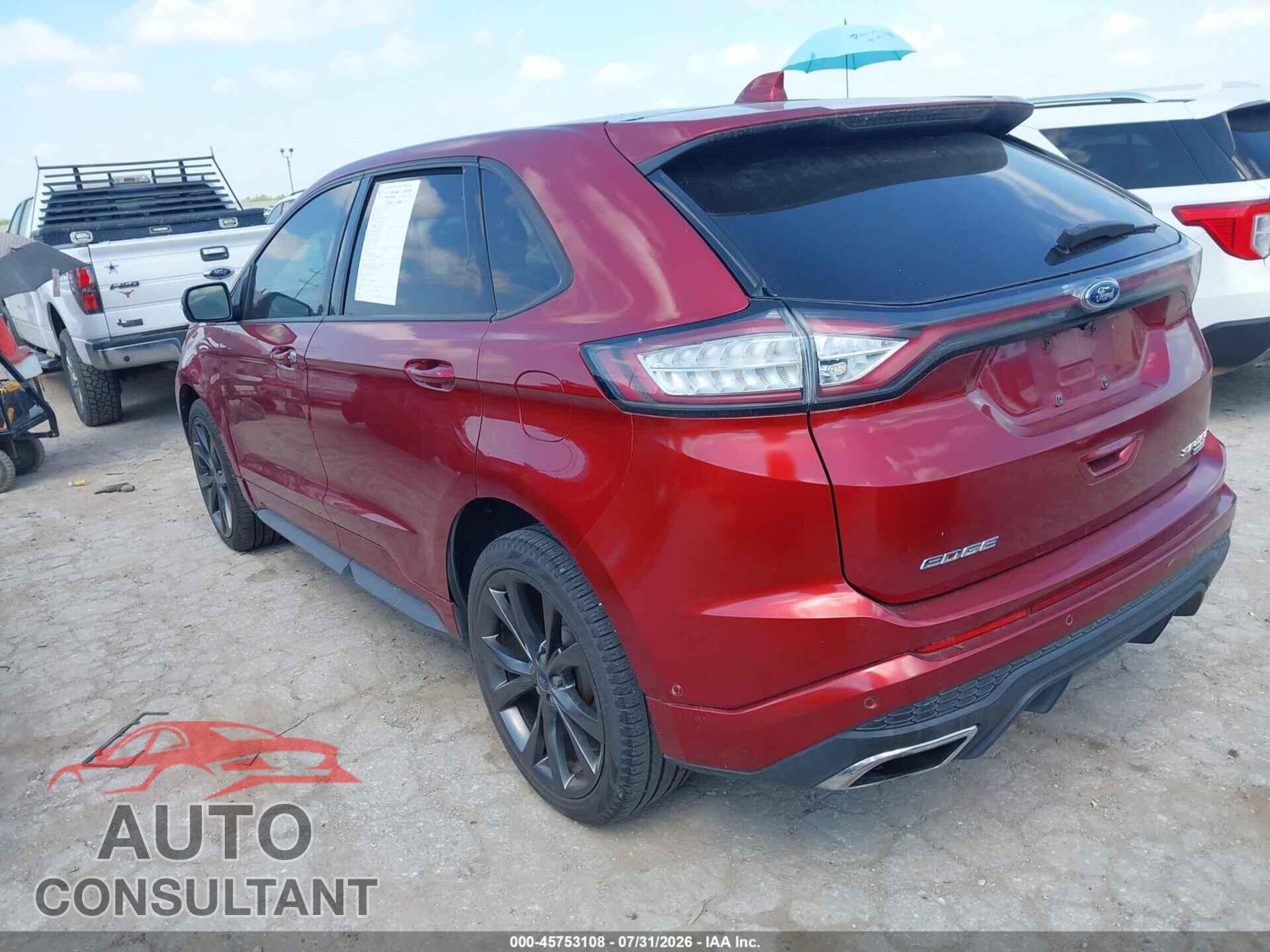 FORD EDGE 2015 - 2FMPK3AP6FBB26971