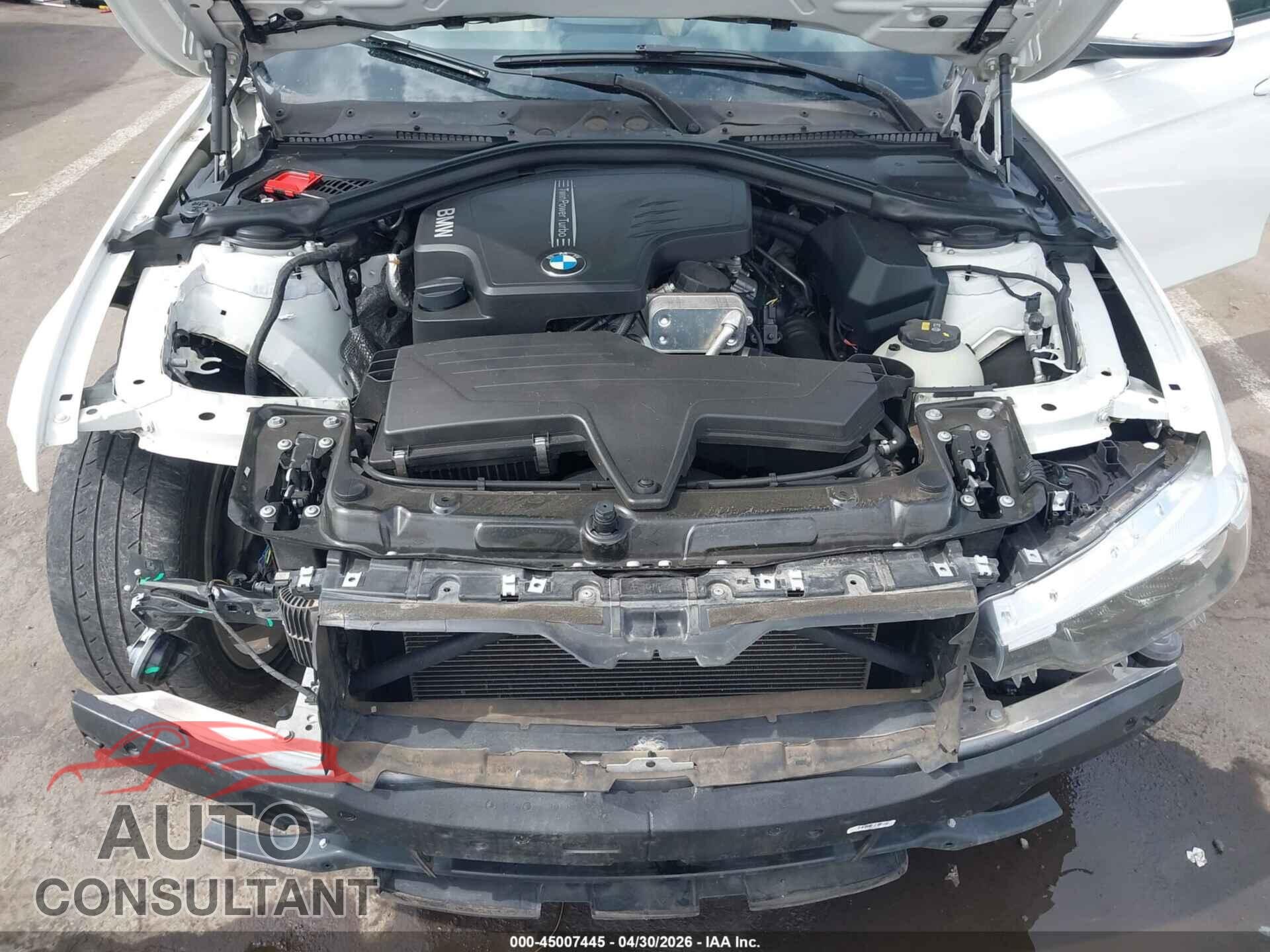 BMW 320I 2016 - WBA8E1G50GNU10044