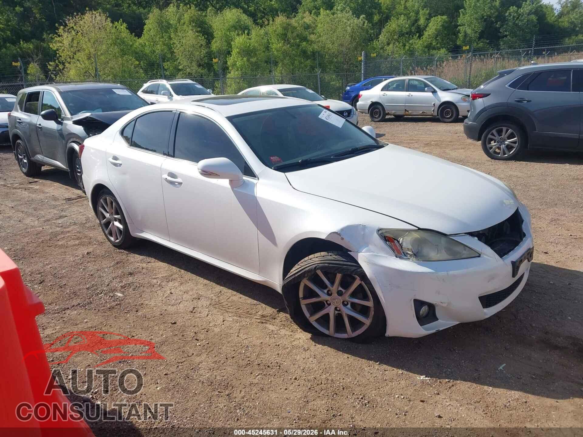 LEXUS IS 250 2012 - JTHCF5C24C5060357