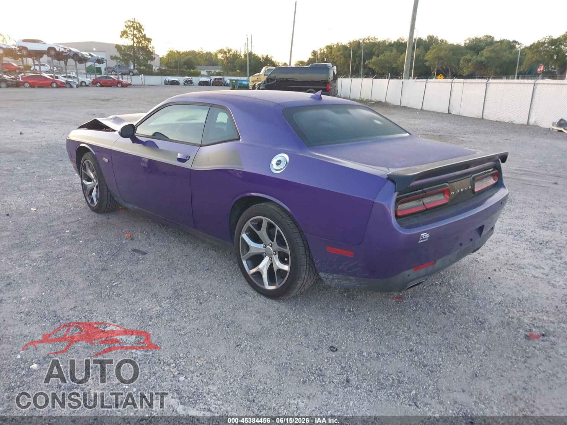 DODGE CHALLENGER 2016 - 2C3CDZAG2GH153815
