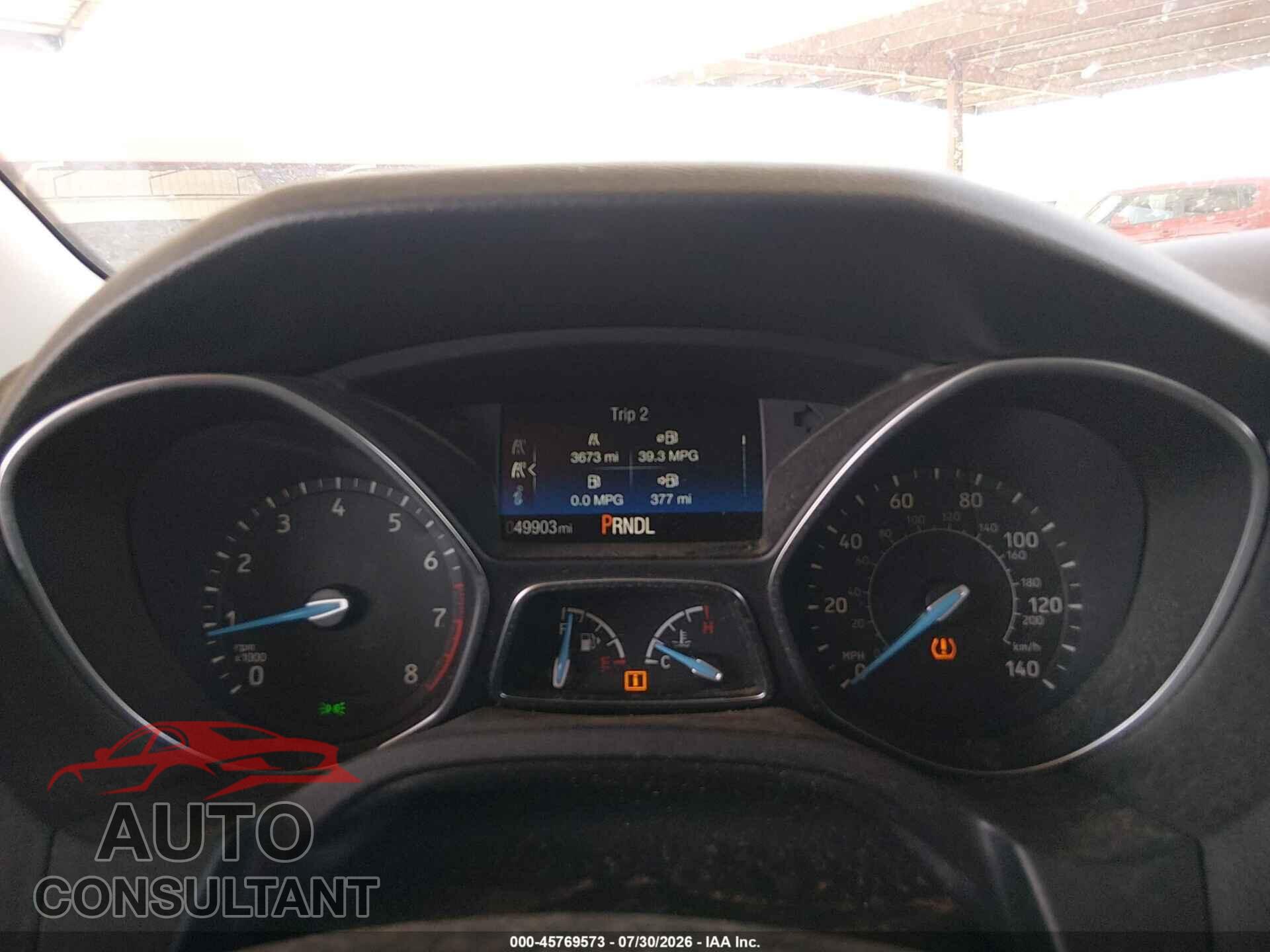 FORD FOCUS 2017 - 1FADP3E24HL333424
