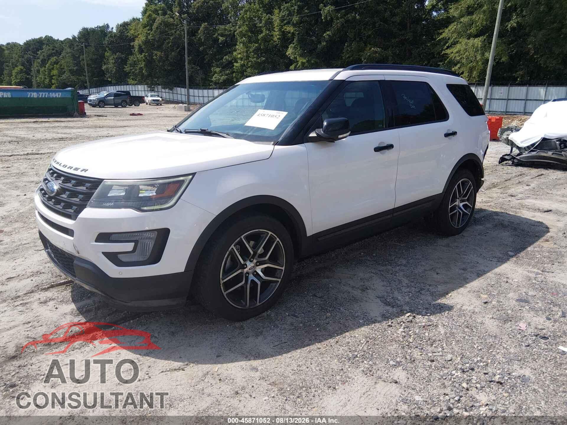 FORD EXPLORER 2017 - 1FM5K8GT8HGA61139