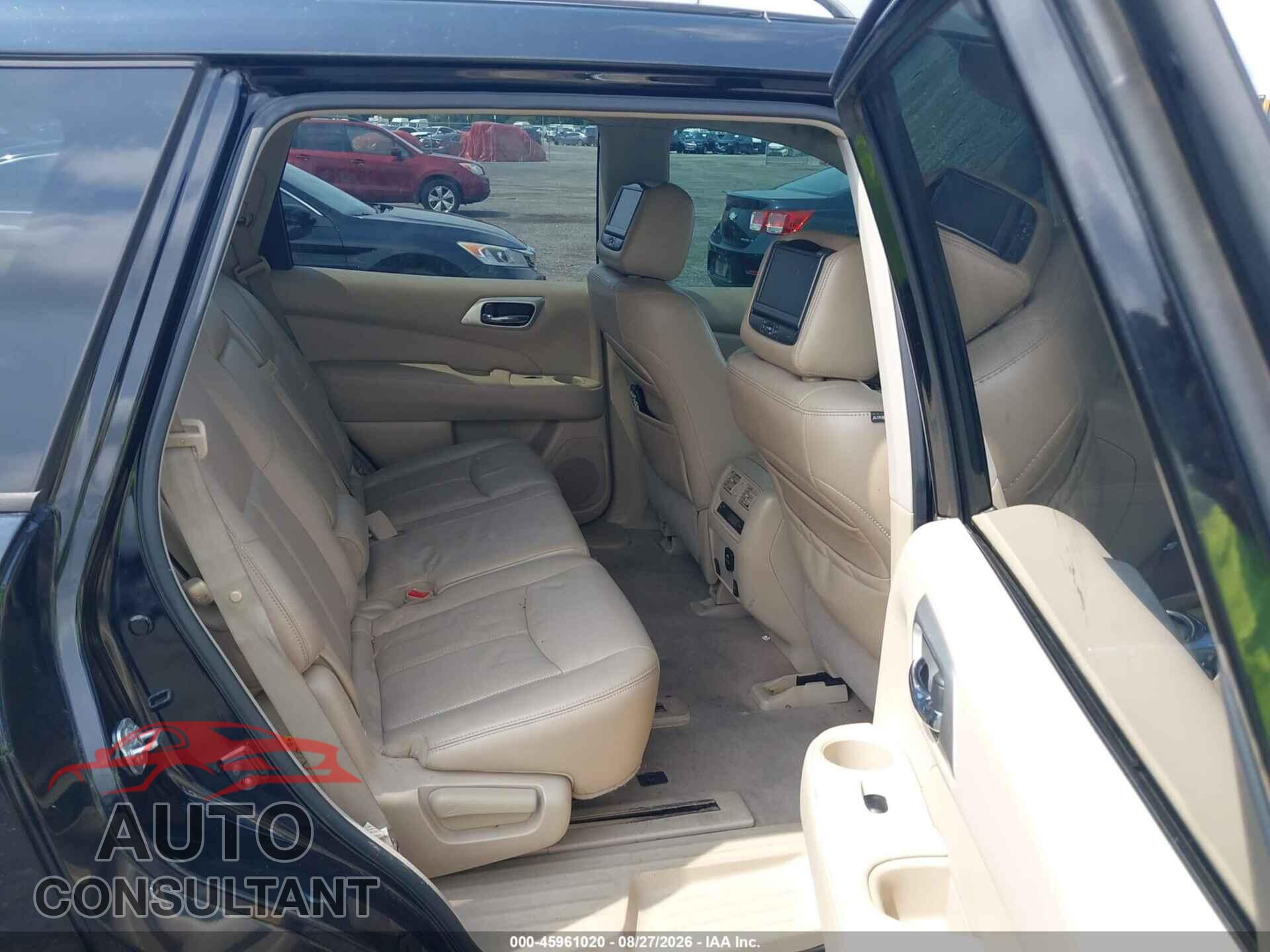 NISSAN PATHFINDER 2013 - 5N1AR2MMXDC614329