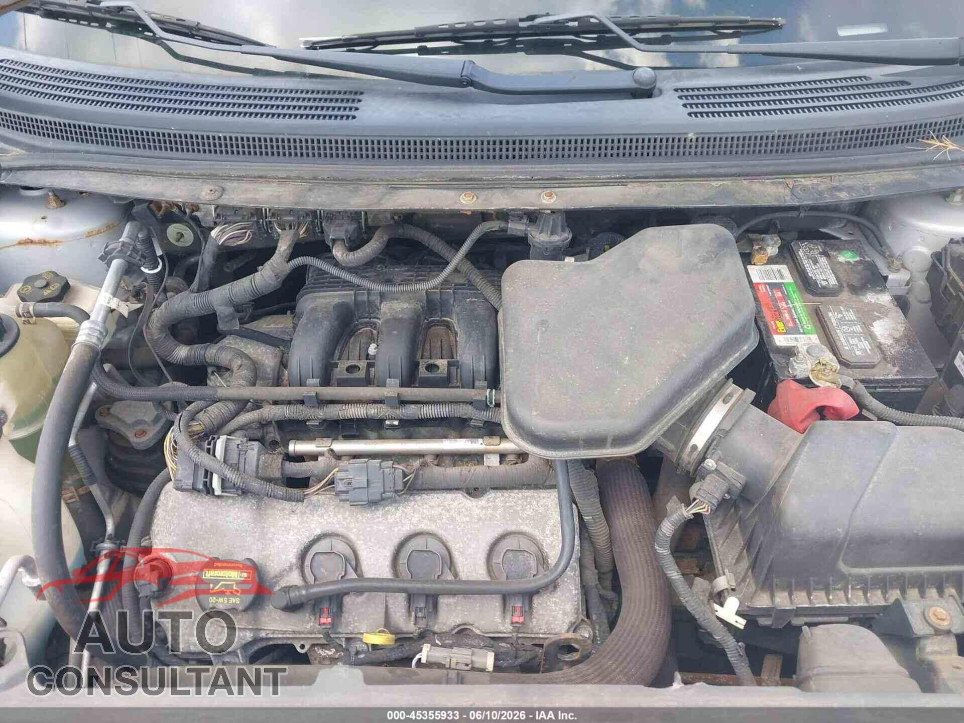 FORD EDGE 2010 - 2FMDK3GC7ABB55587